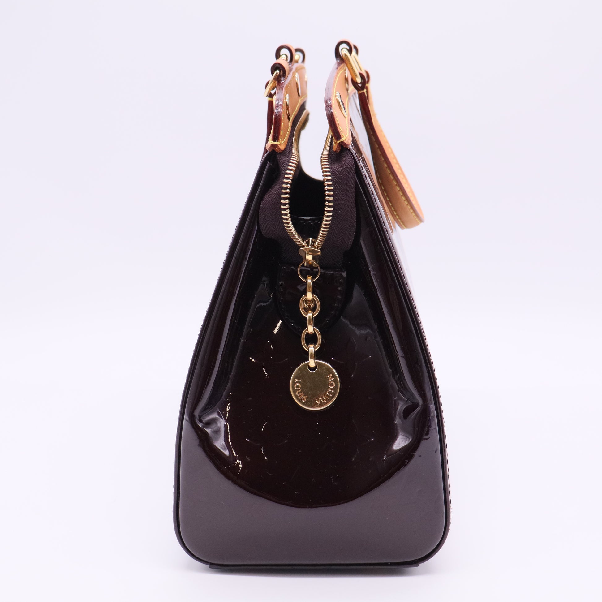 Brea Handbag Monogram Vernis MM Twins