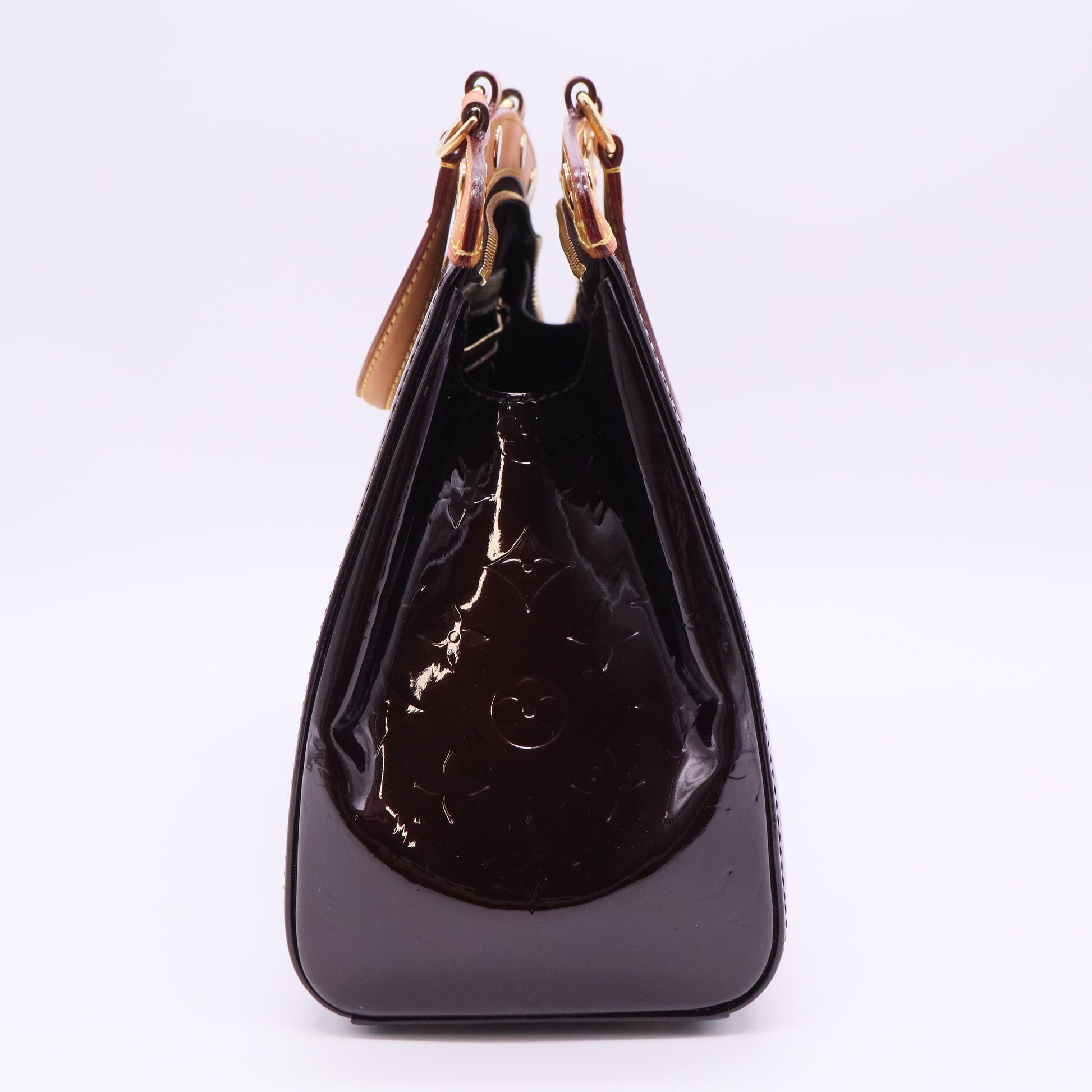 Brea Handbag Monogram Vernis MM Twins