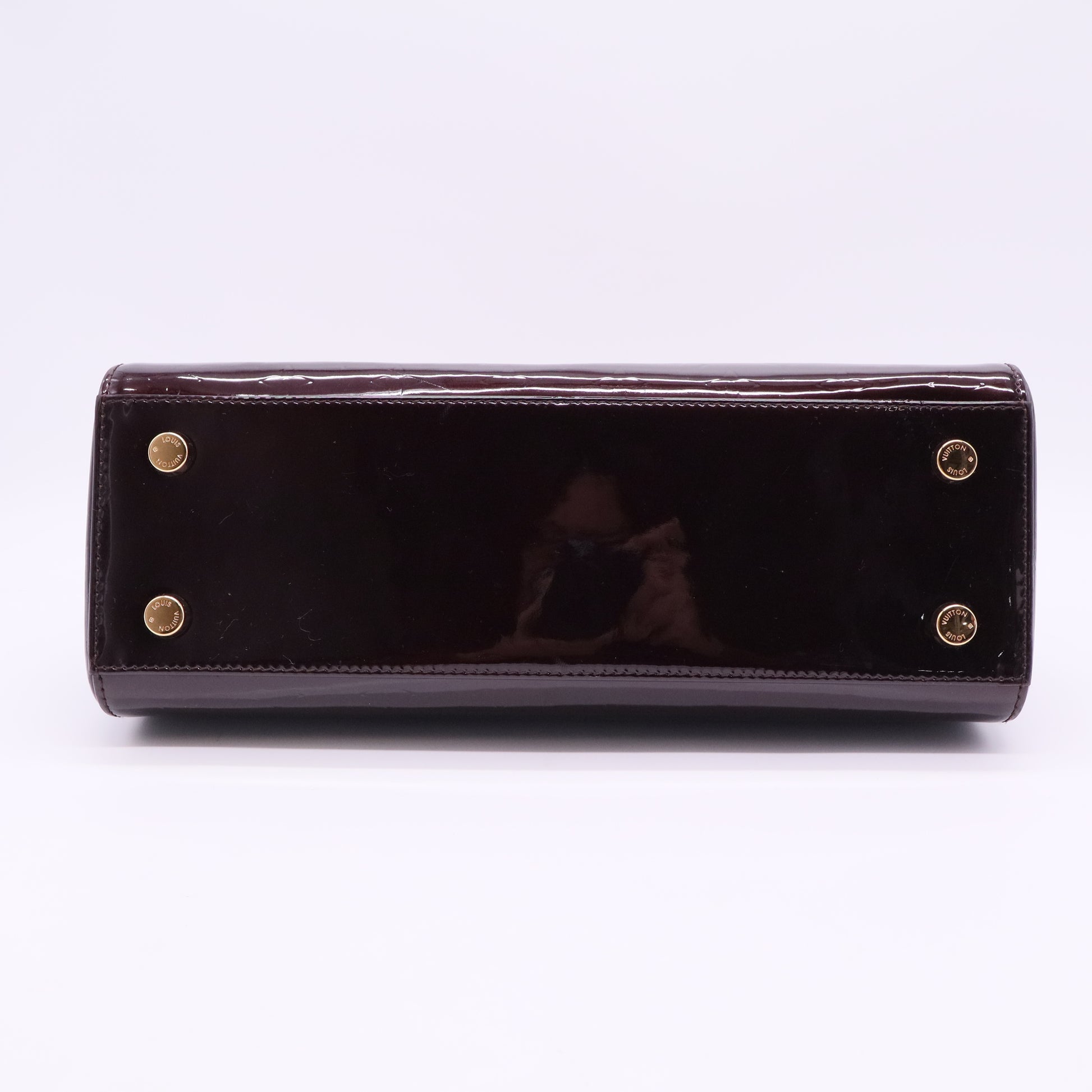 Brea Handbag Monogram Vernis MM Twins