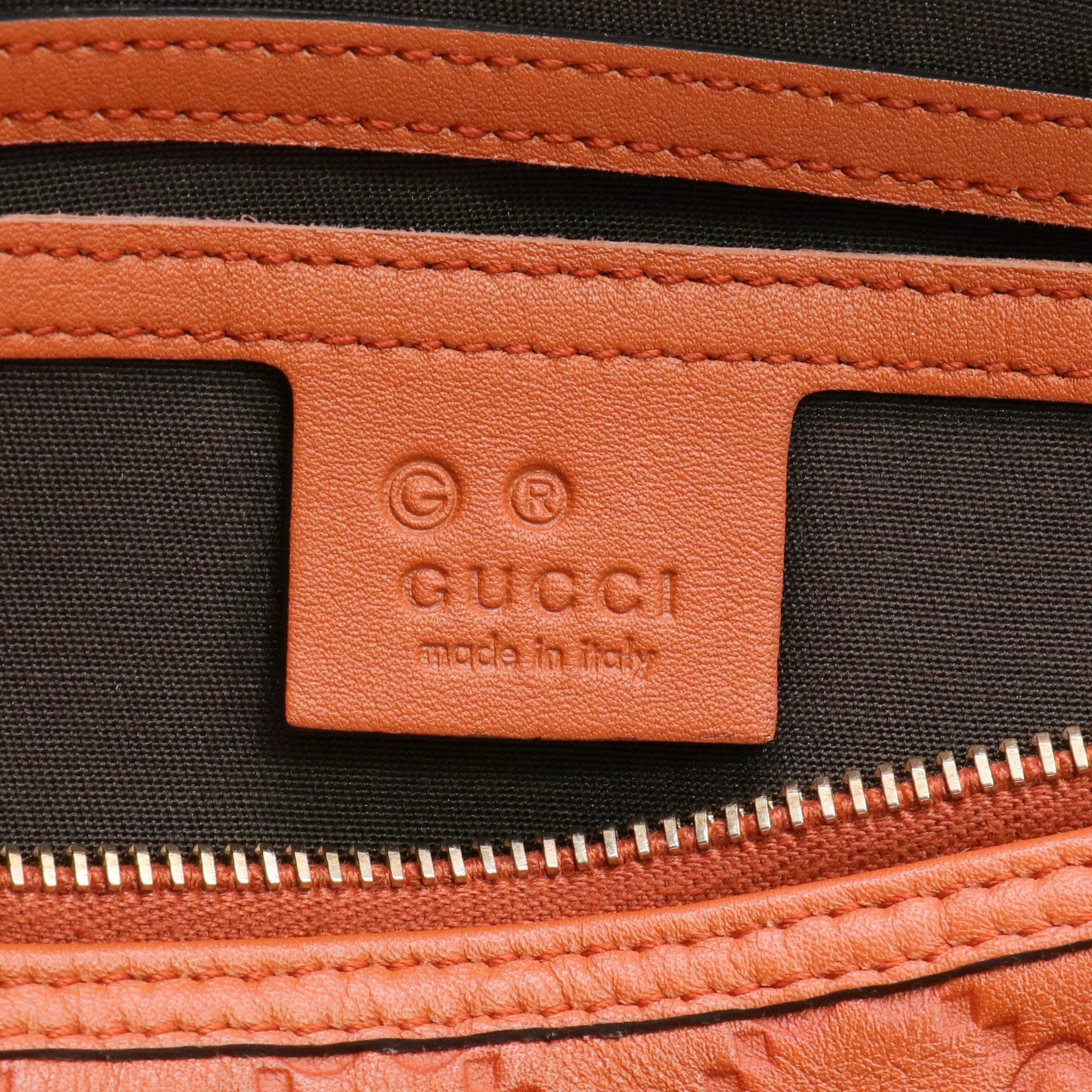 Guccissima Medium Joy Boston Saffron twins