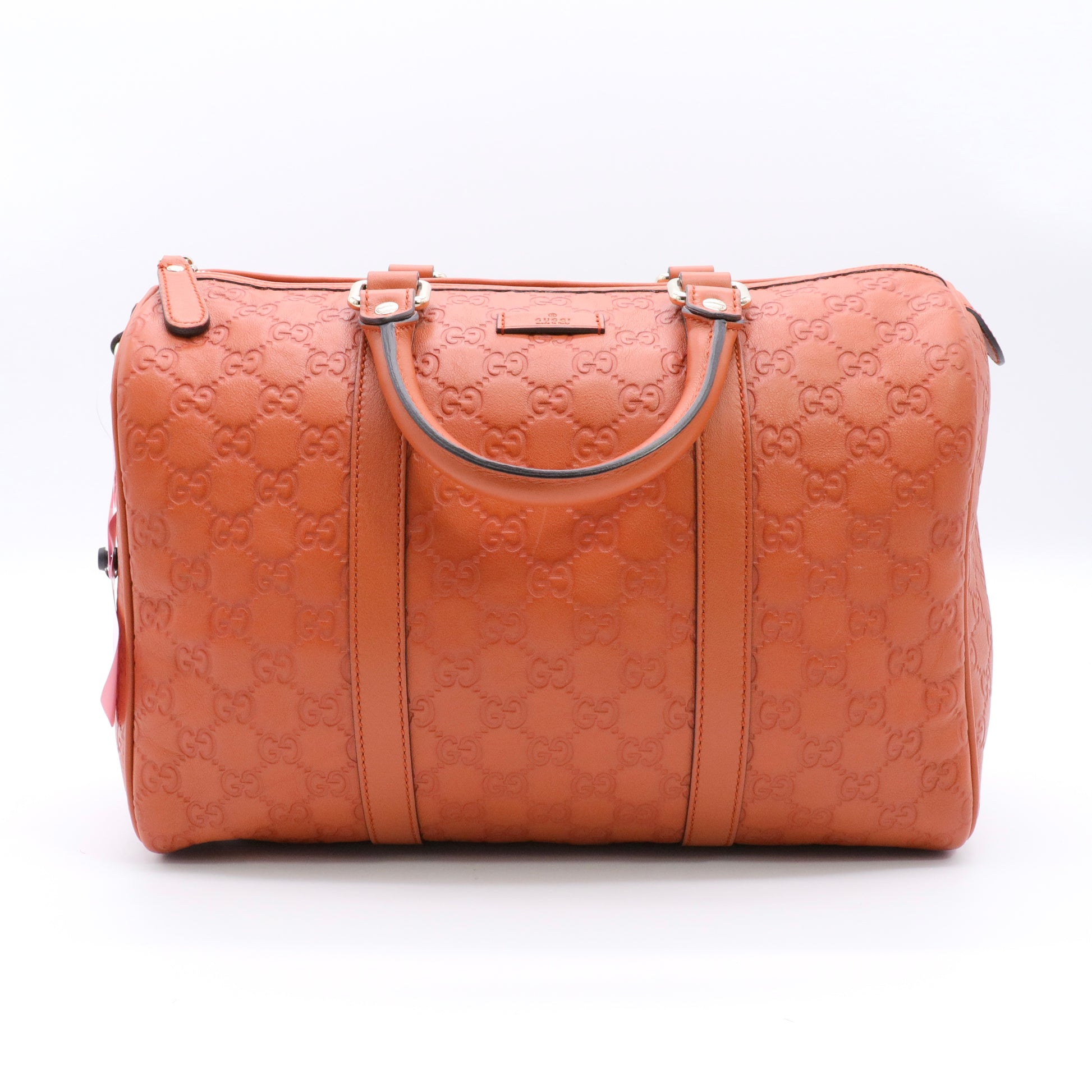 Guccissima Medium Joy Boston Saffron twins