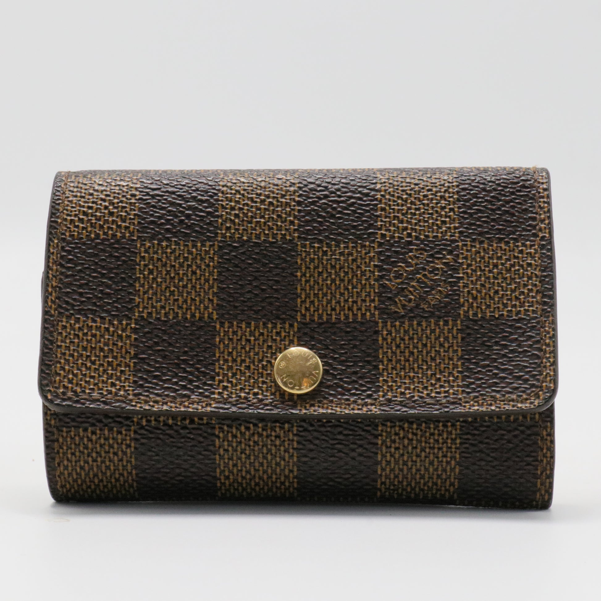 Damier Ebene Canvas 6 Key Holder