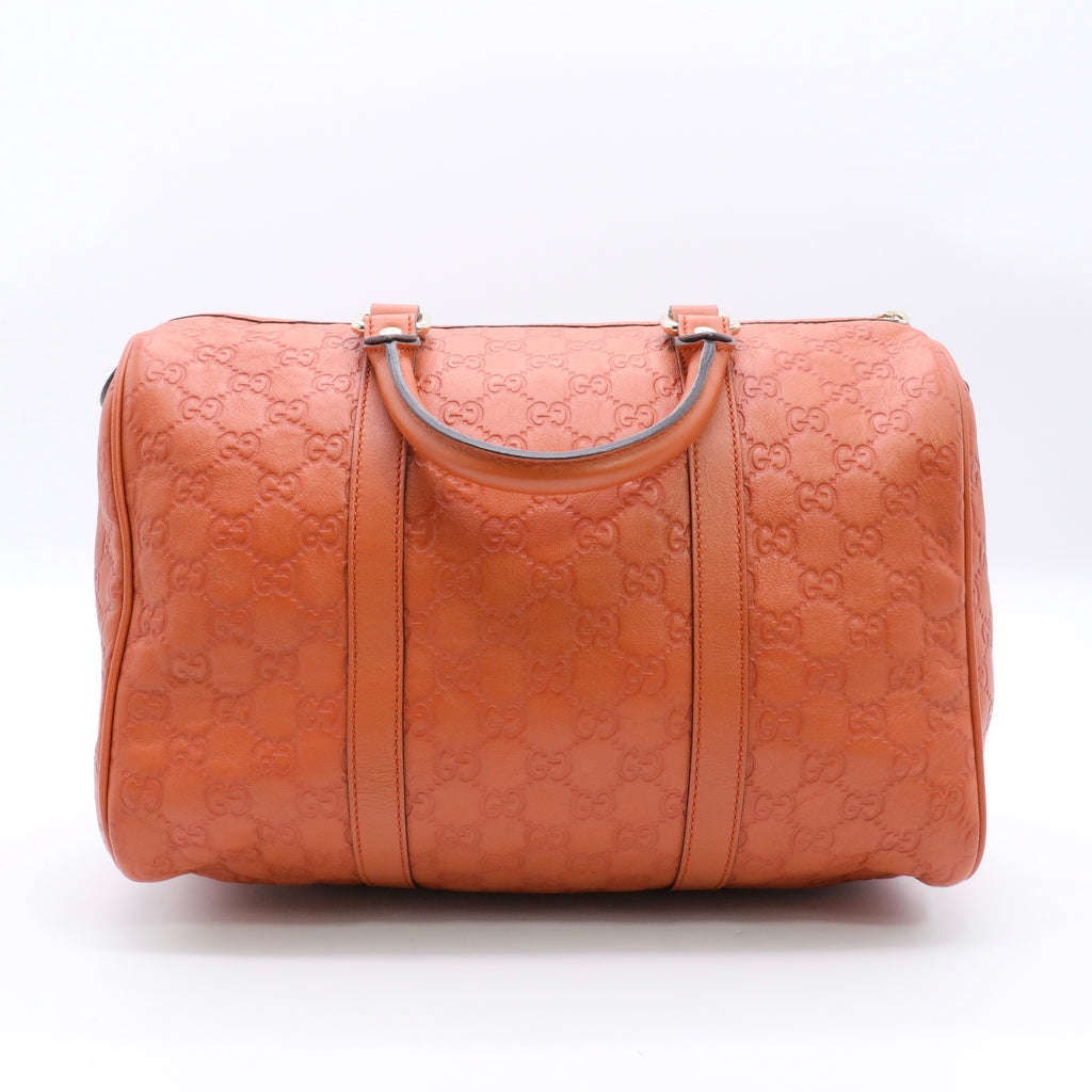 Guccissima Medium Joy Boston Saffron twins