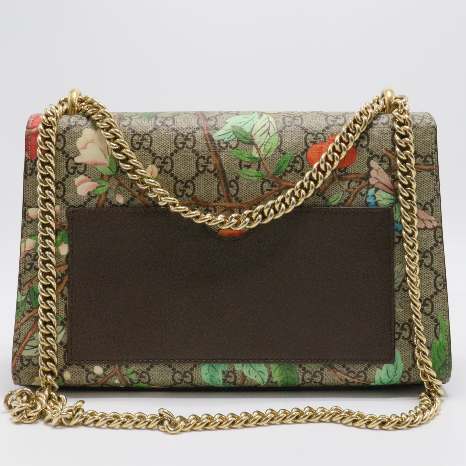 GG Supreme Monogram Tian Medium Padlock Shoulder Bag