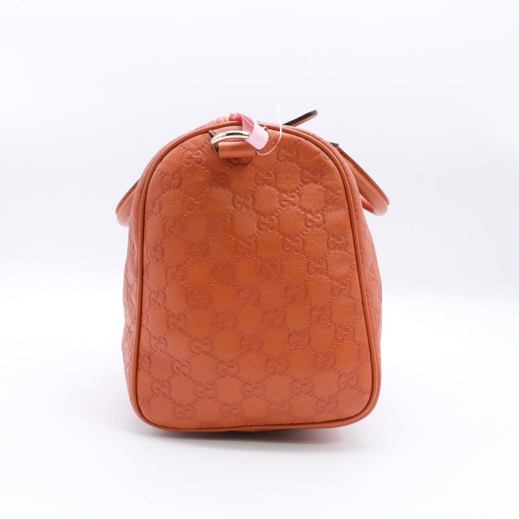 Guccissima Medium Joy Boston Saffron twins