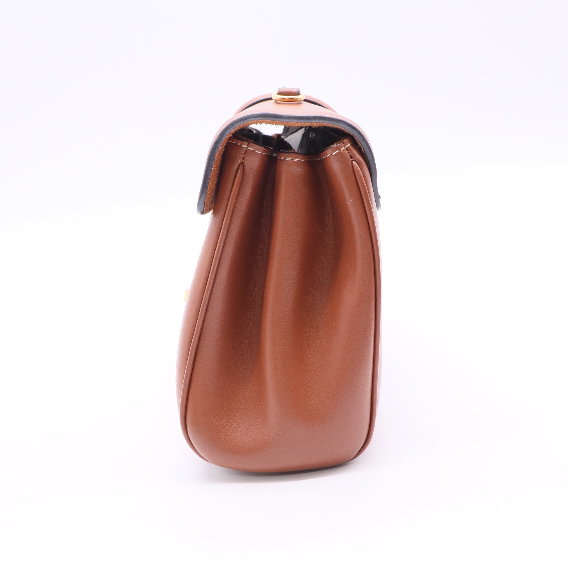 Celine Smooth Calfskin Teen Soft 16 Shoulder Bag Tan LDJ2657 twins