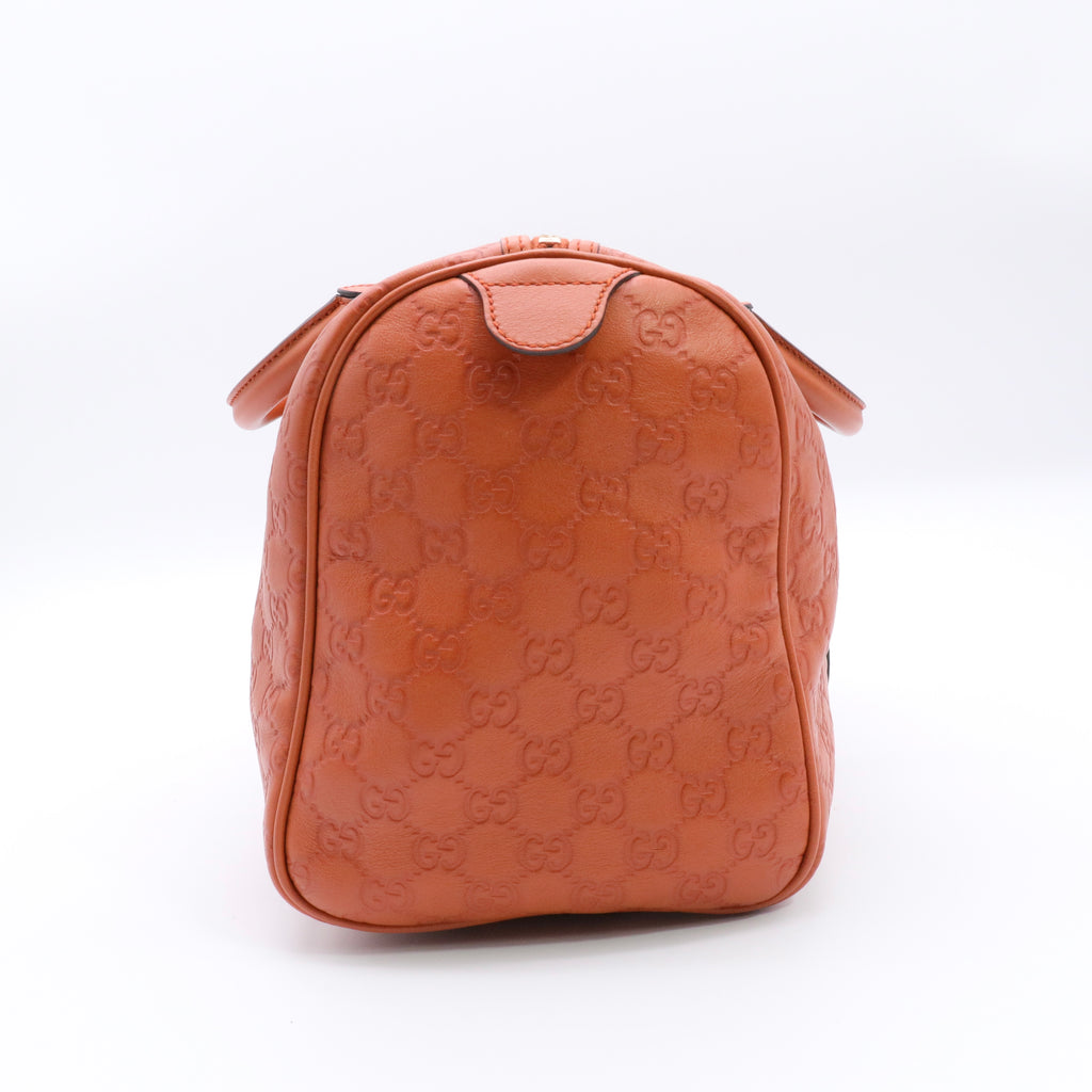 Guccissima Medium Joy Boston Saffron twins