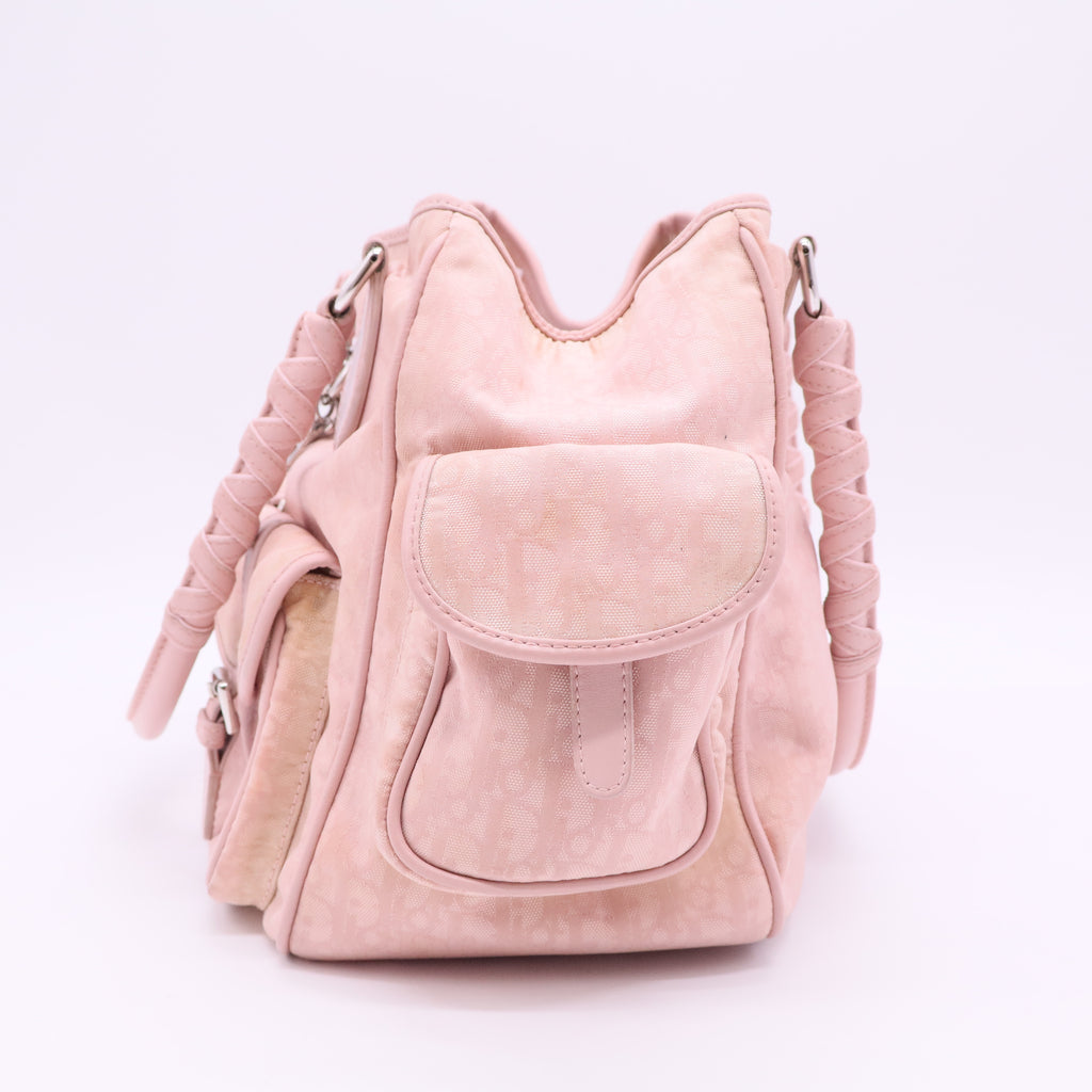 Vintage Diorissimo Lovely Hobo Shoulder Bag Twins