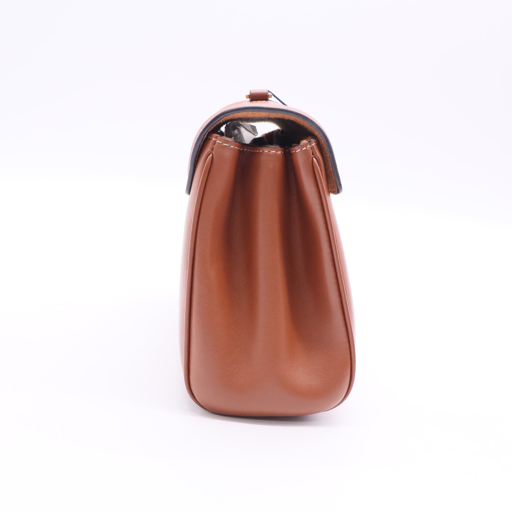 Celine Smooth Calfskin Teen Soft 16 Shoulder Bag Tan LDJ2657 twins