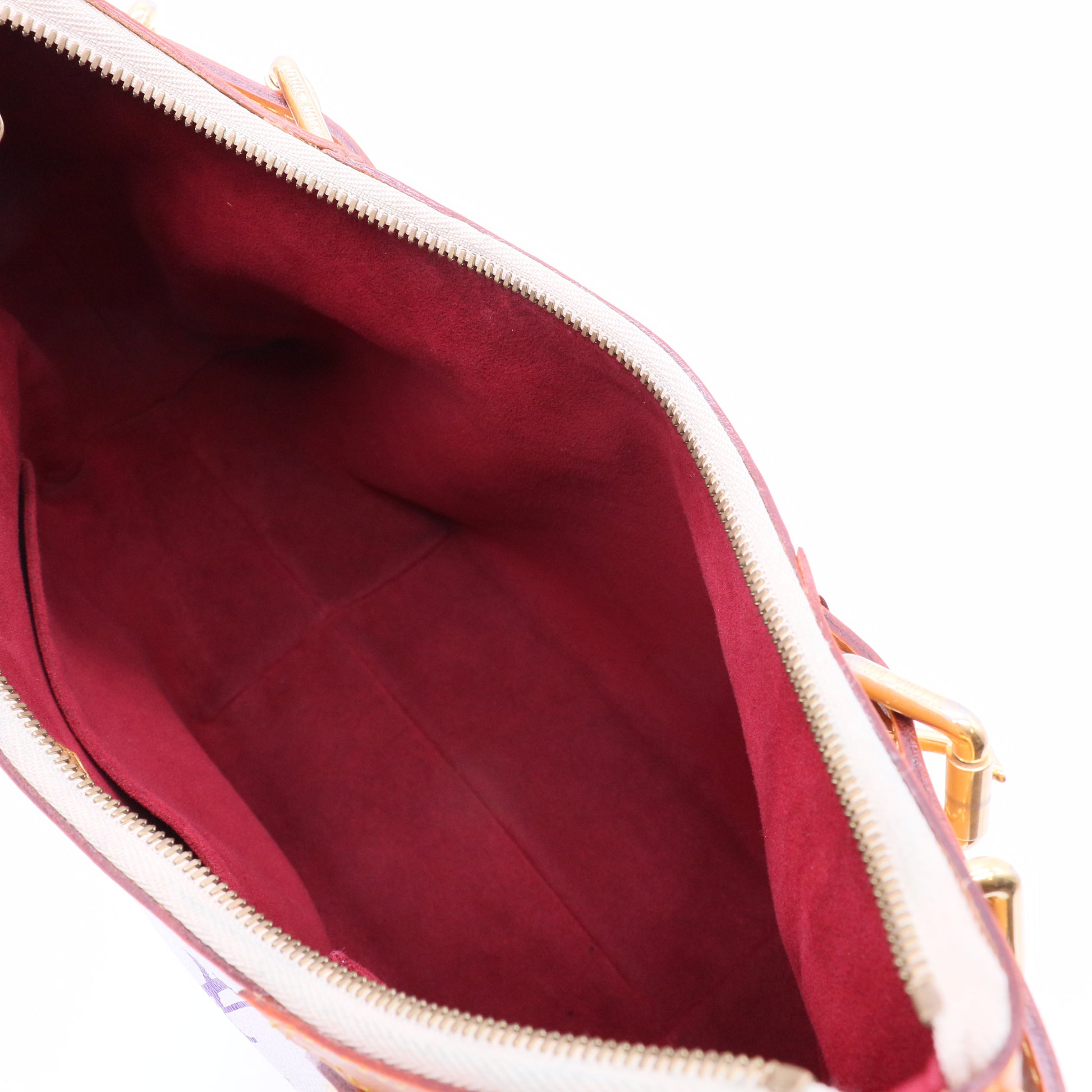 Louis Vuitton Greta Handbag Monogram Multicolor White twins LDJ4367