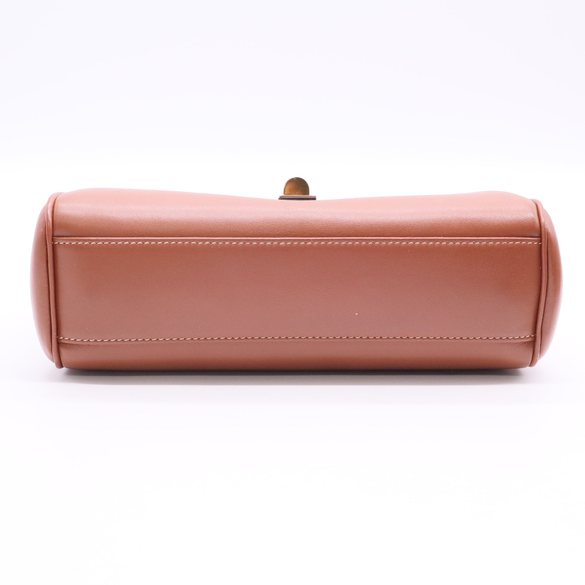 Celine Smooth Calfskin Teen Soft 16 Shoulder Bag Tan LDJ2657 twins