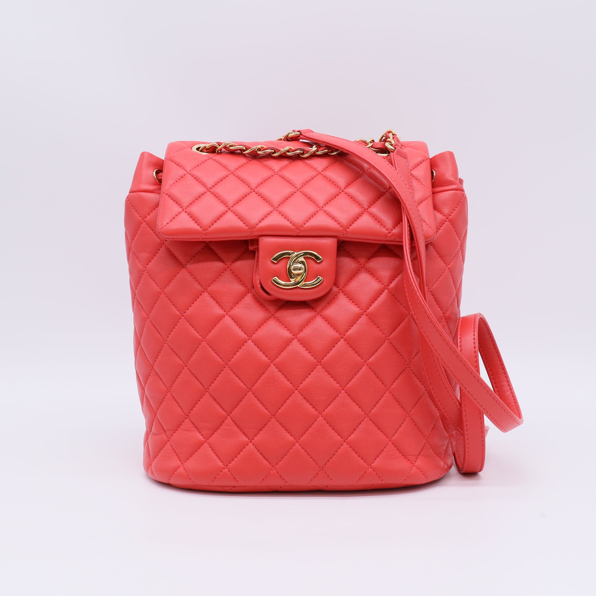 Chanel Urban Spirit Backpack Quilted Leather Small Twins LDZ247