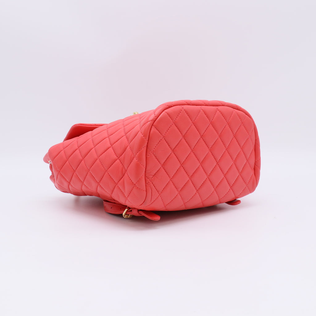 Chanel Urban Spirit Backpack Quilted Leather Small Twins LDZ247