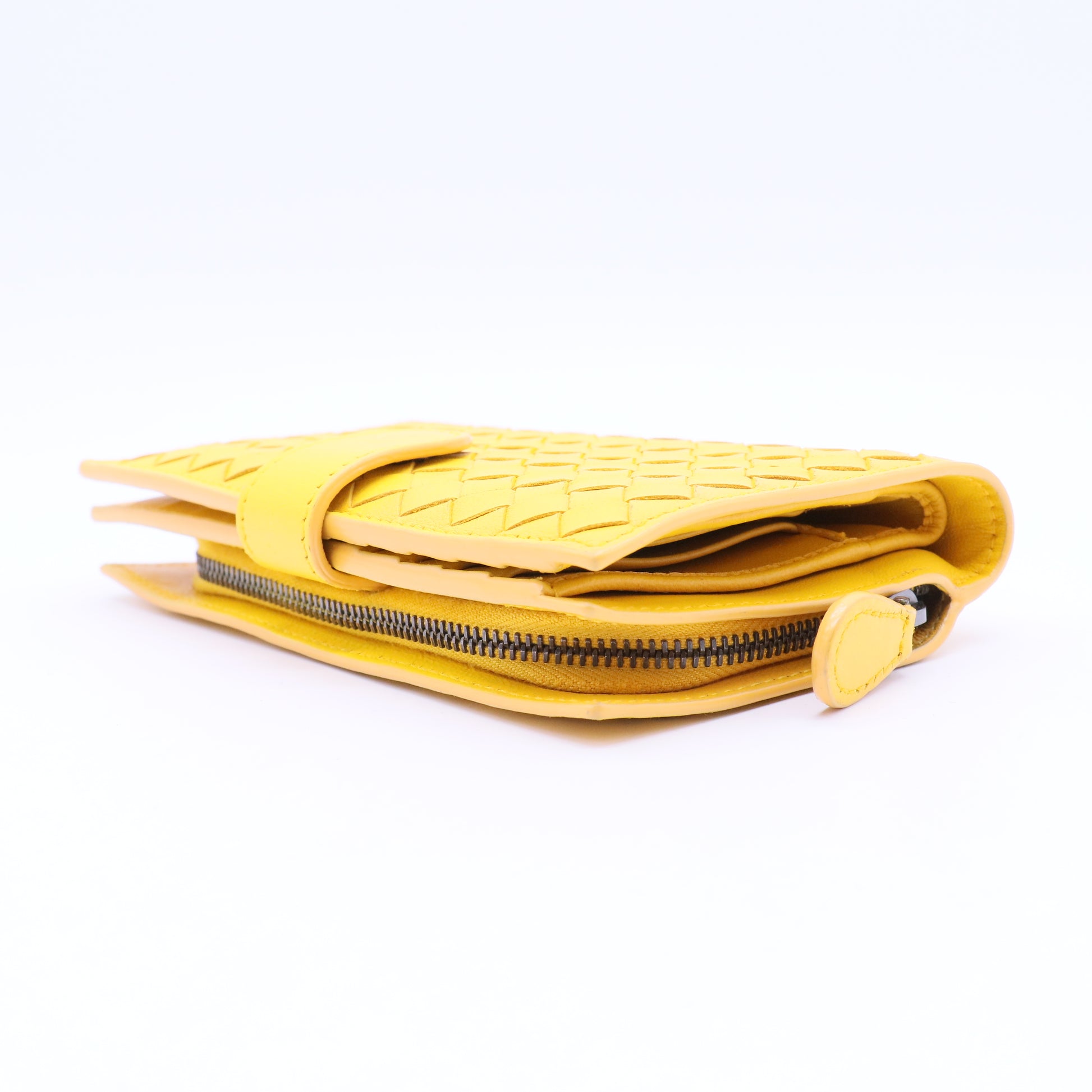 Intrecciato Flap Wallet