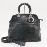 Granville Satchel Cannage Quilt Leather Medium