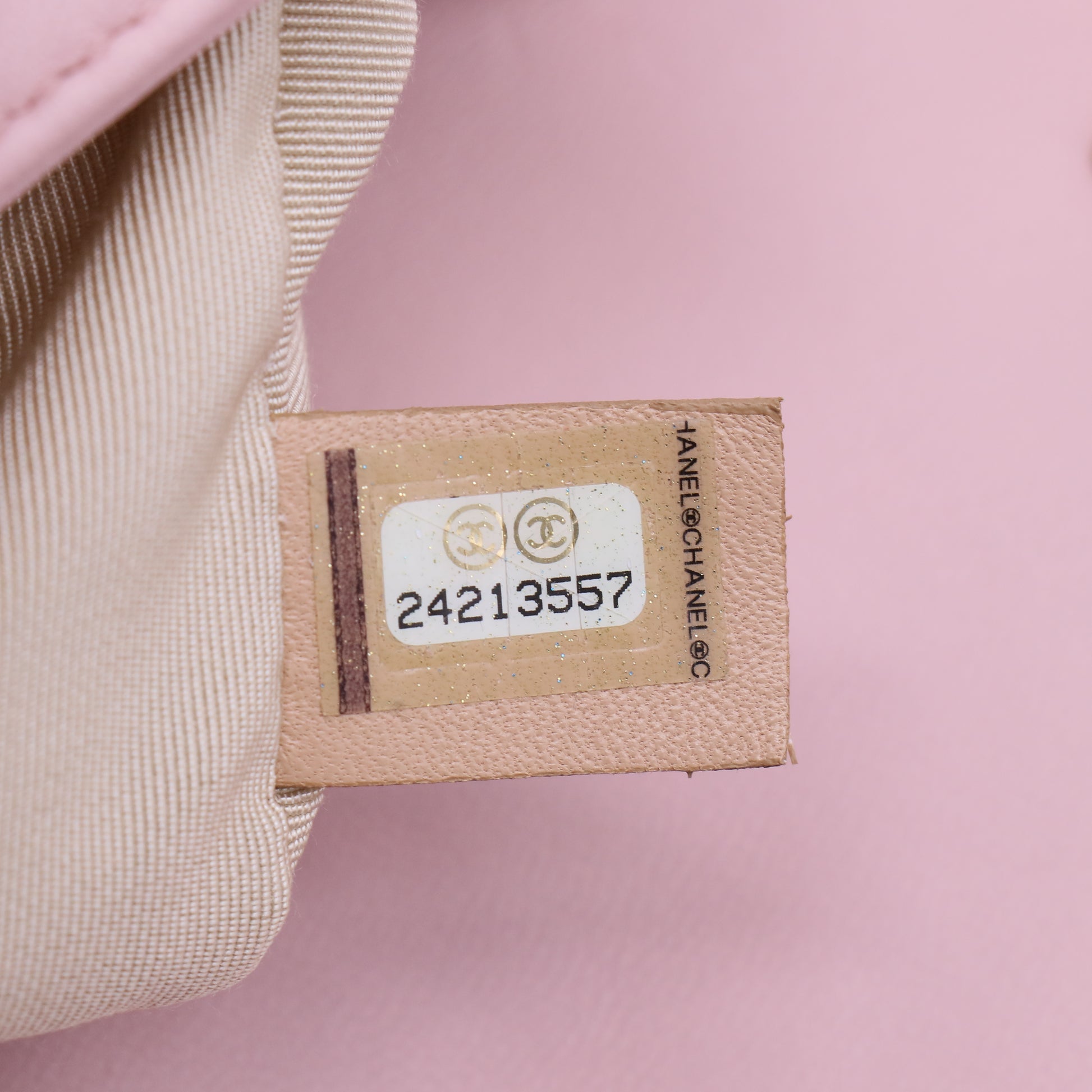 Chanel Lambskin Quilted Chain Around Boy Flap Pink Twins LDJ4020