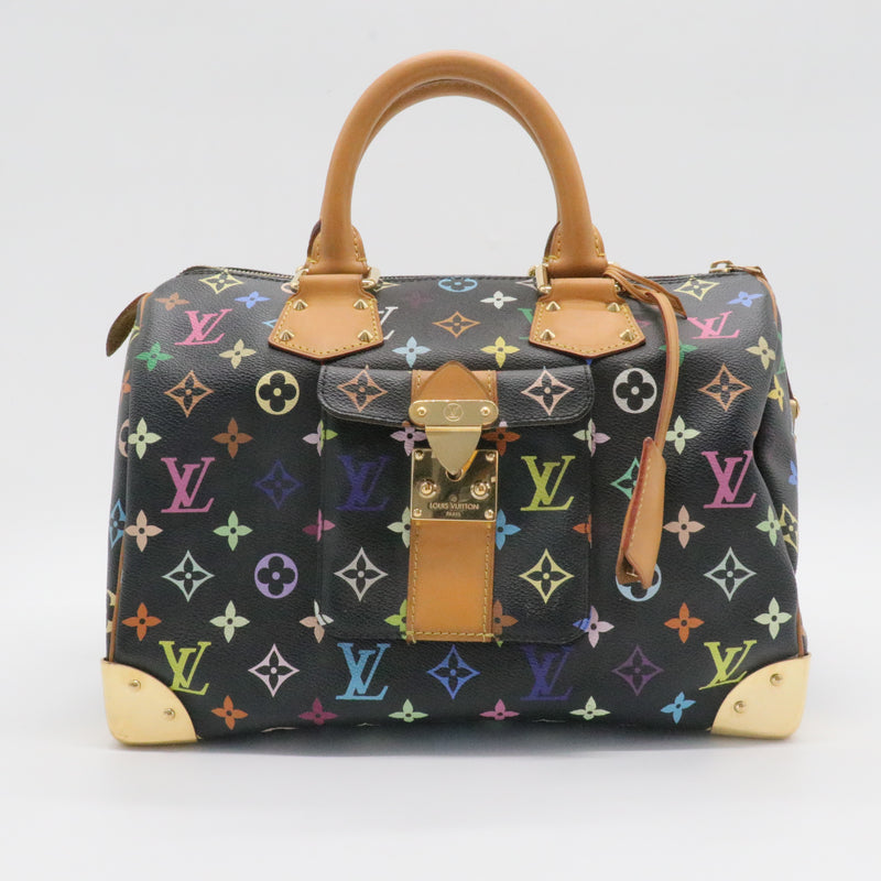 Speedy Handbag Monogram Multicolor 30