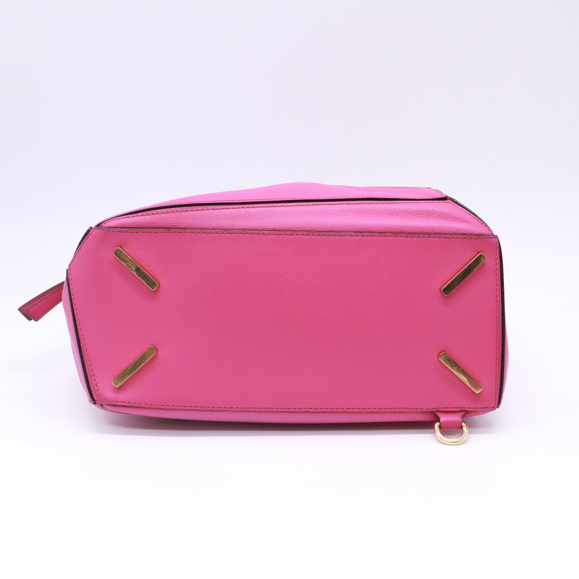 Loewe Calfskin Medium Puzzle Bag FuchsiA TWINS B23652