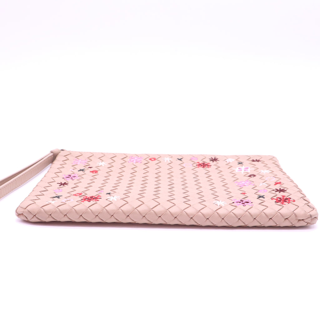 Meadow Flower Pouch Intrecciato Nappa Twins W21471