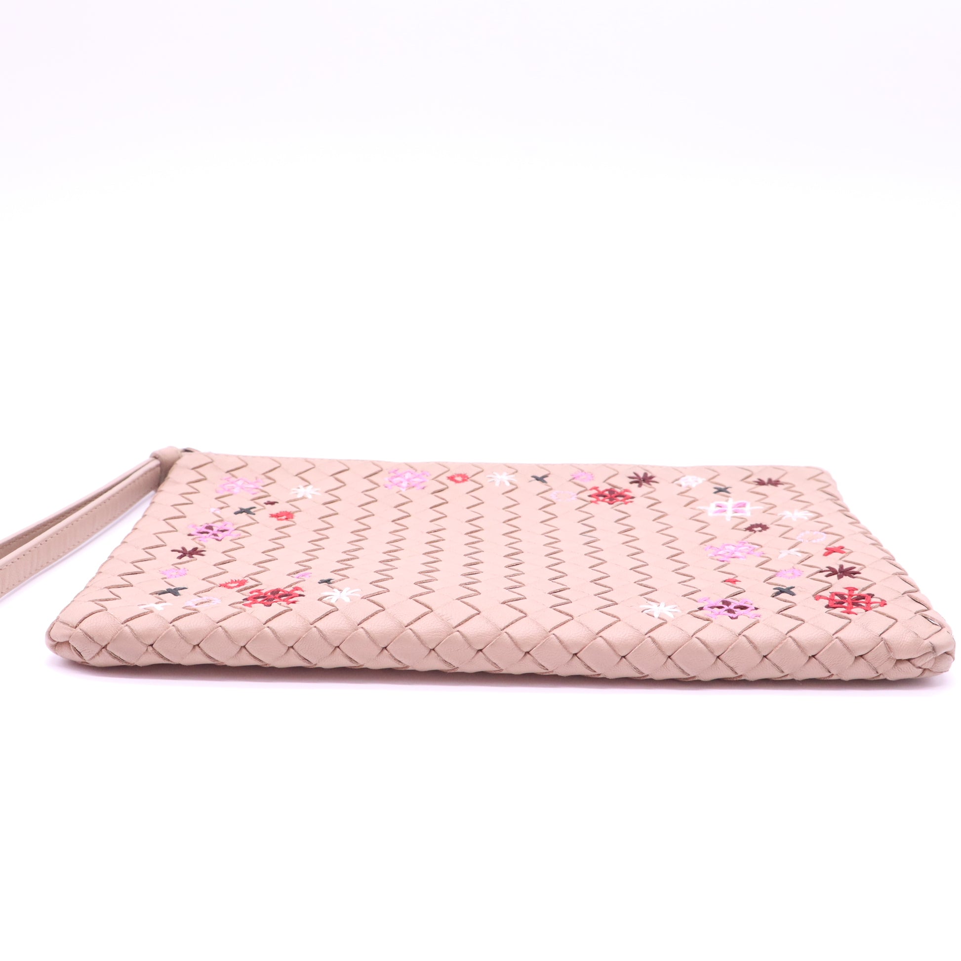 Meadow Flower Pouch Intrecciato Nappa Twins W21471