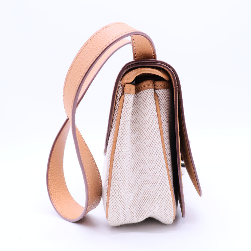 Colorado Handbag Leather and Toile