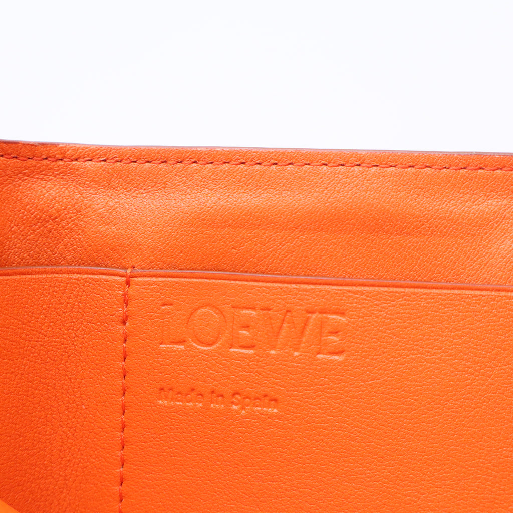 Trifold Logo-Embossed Leather Wallet