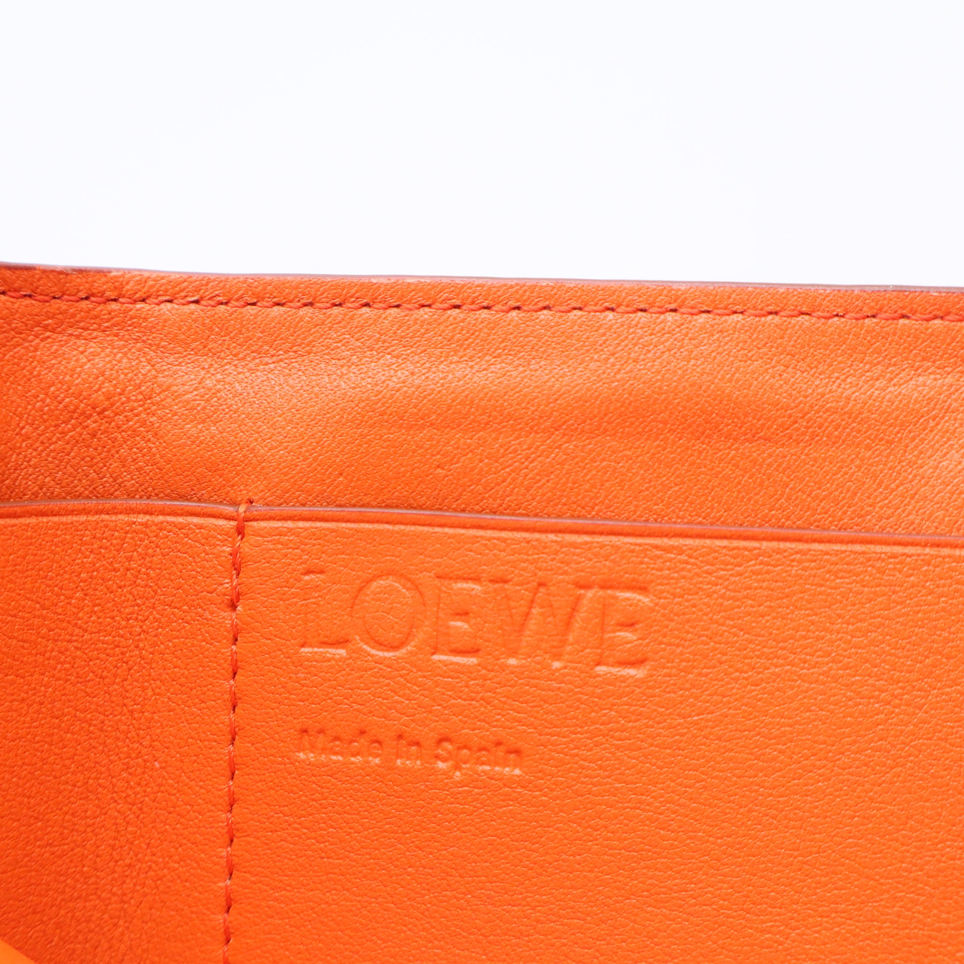 Trifold Logo-Embossed Leather Wallet