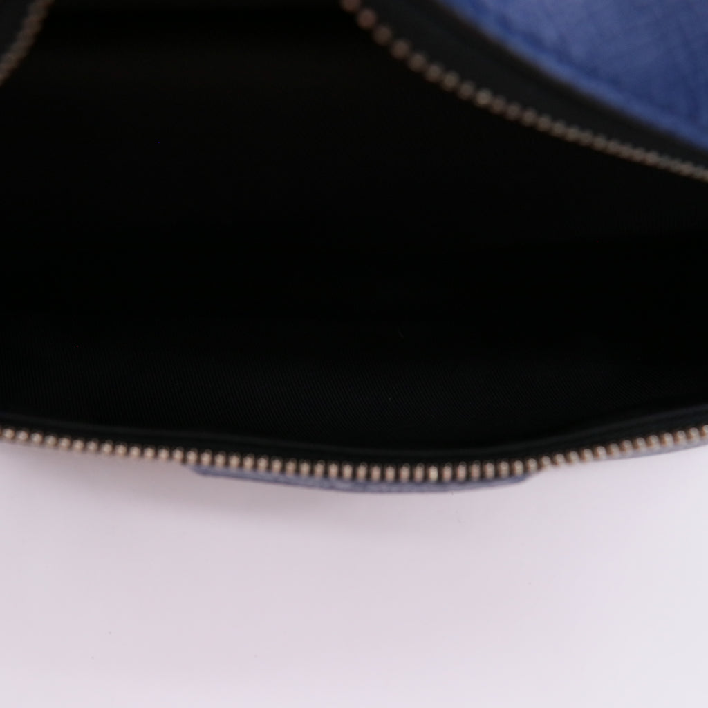Louis Vuitton Cobalt Monogram Taigarama Canvas Outdoor Messenger Bag twins LDZ244