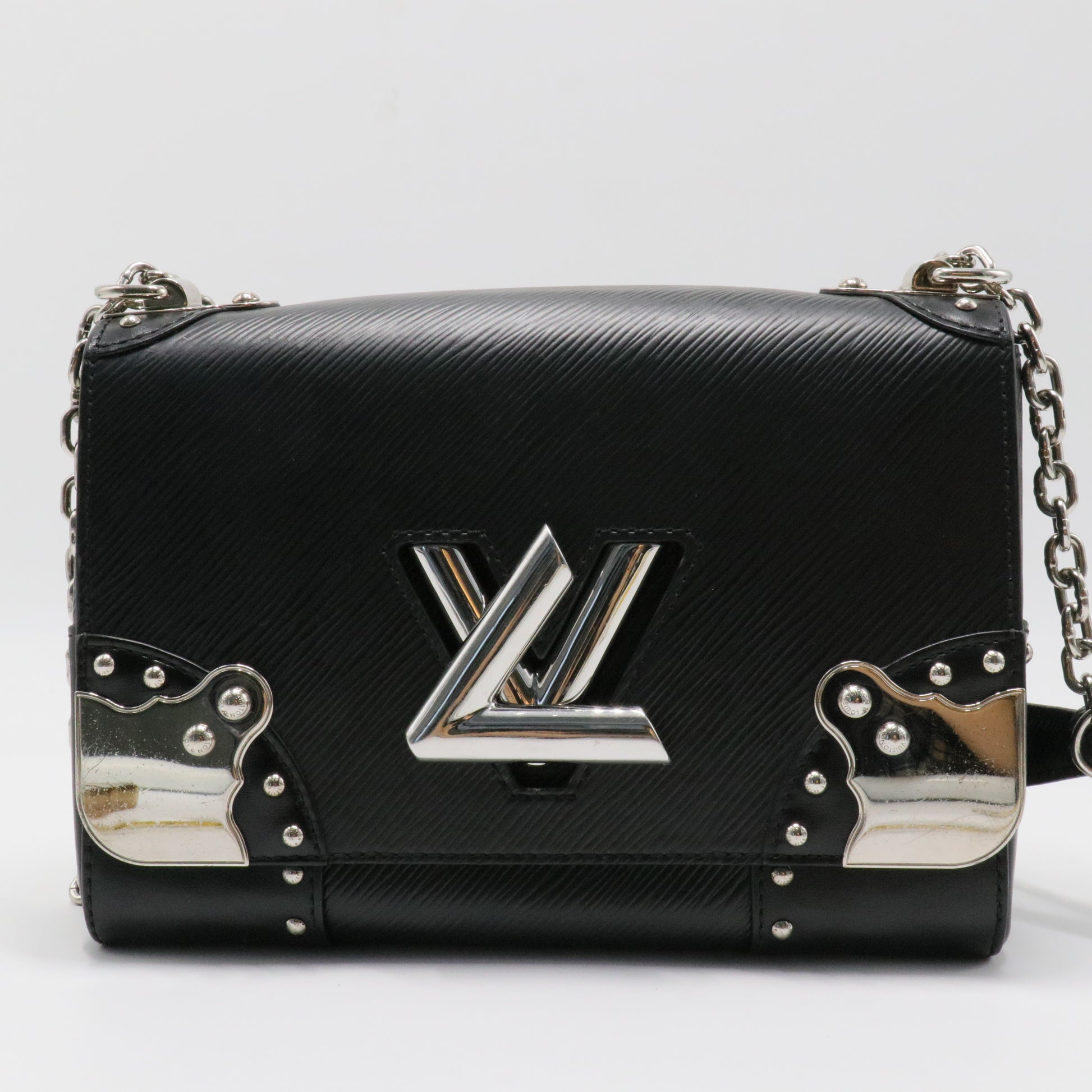 Twist Handbag Studded Epi Leather MM
