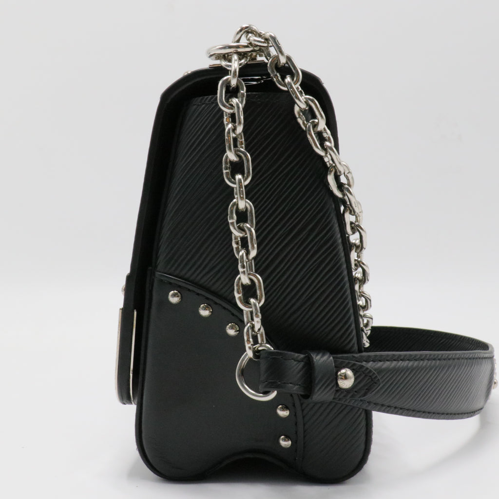 Twist Handbag Studded Epi Leather MM
