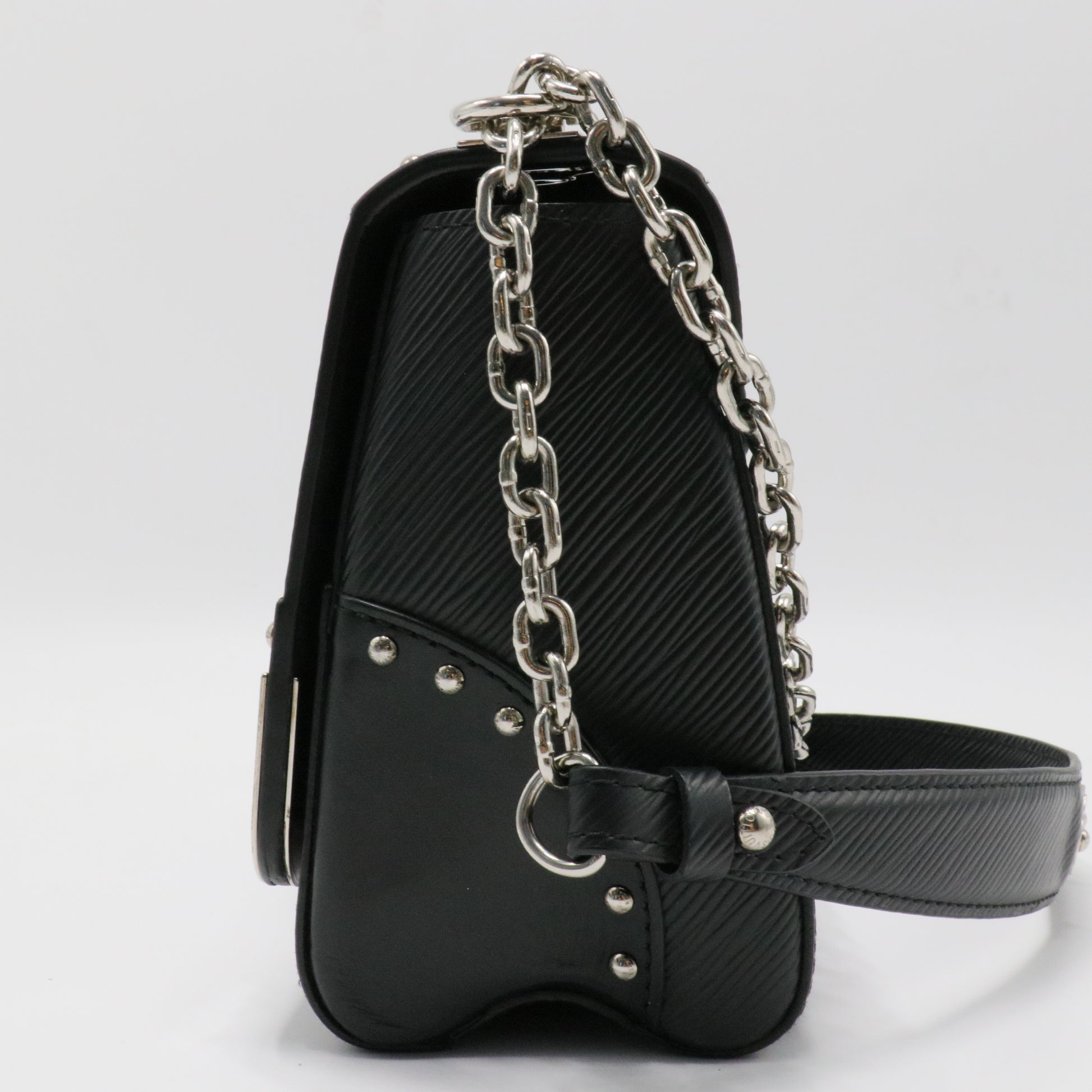 Twist Handbag Studded Epi Leather MM