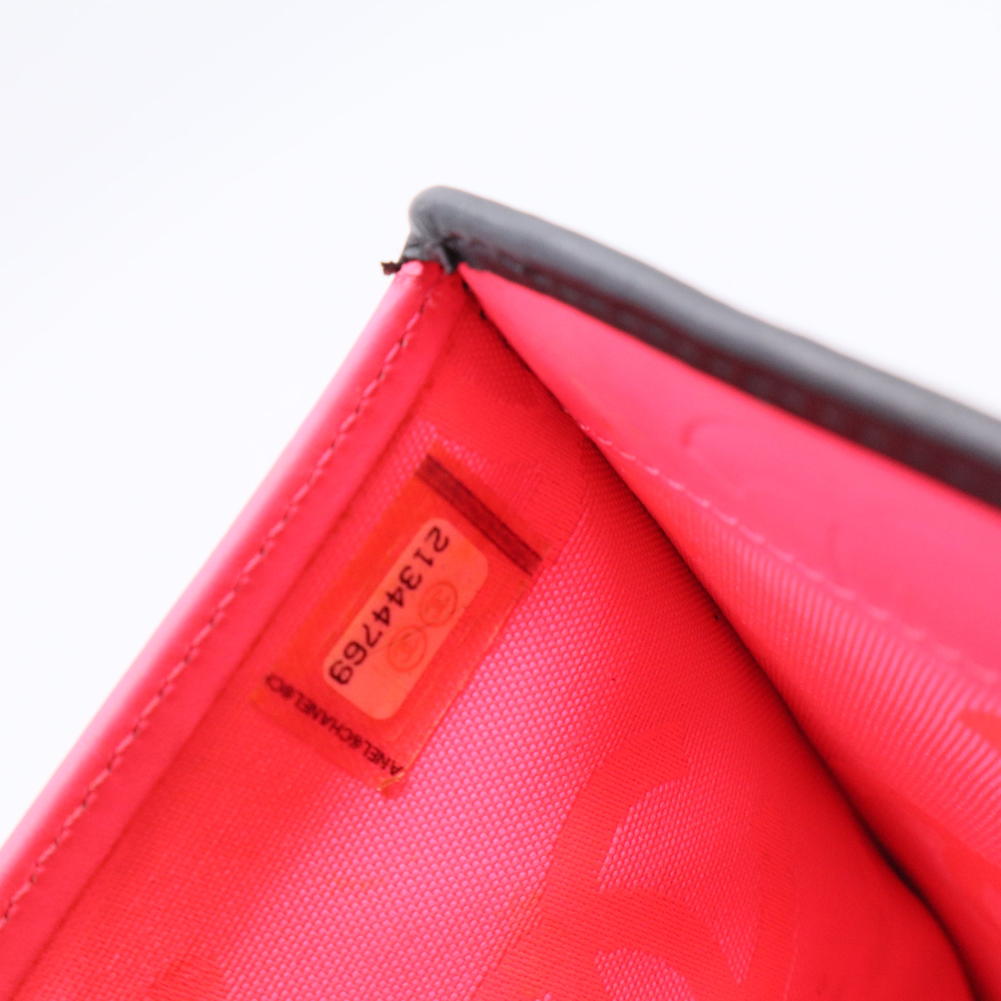 Cambon Zipped Pocket Wallet Quilted Lambskin Small Gisel