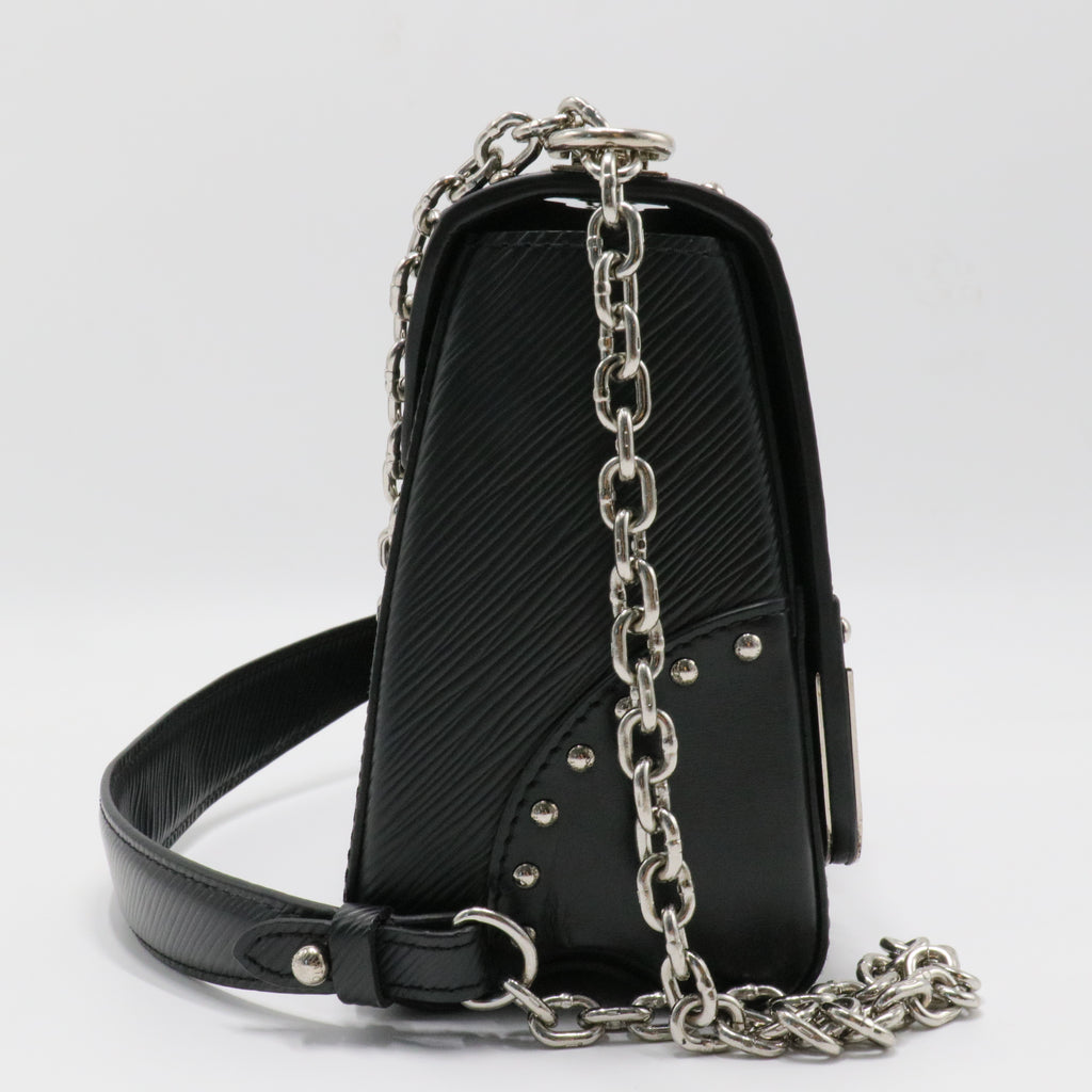 Twist Handbag Studded Epi Leather MM