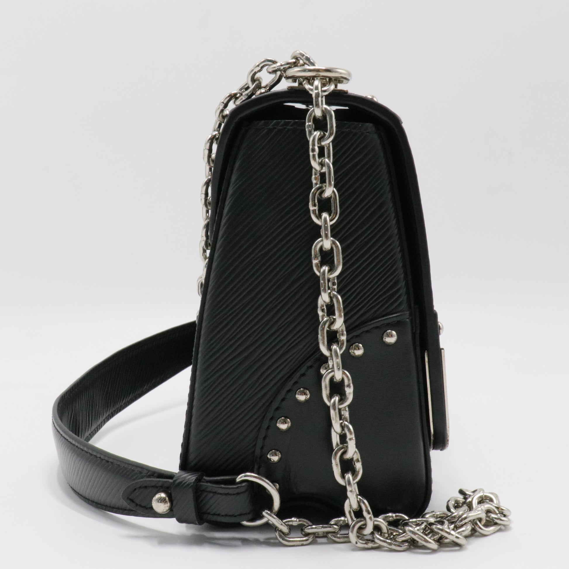 Twist Handbag Studded Epi Leather MM
