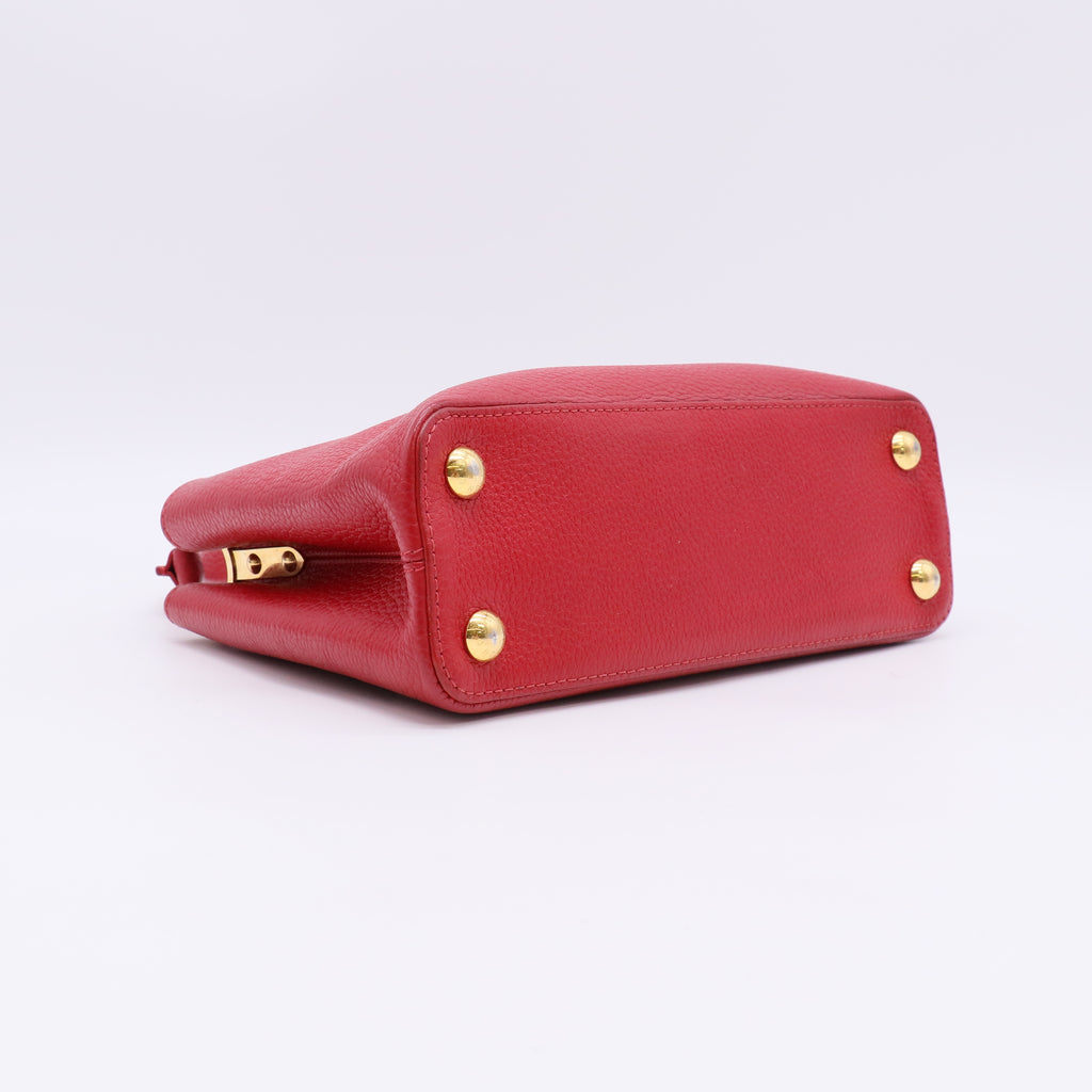 Capucines Bag Leather PM Twins LDZ251