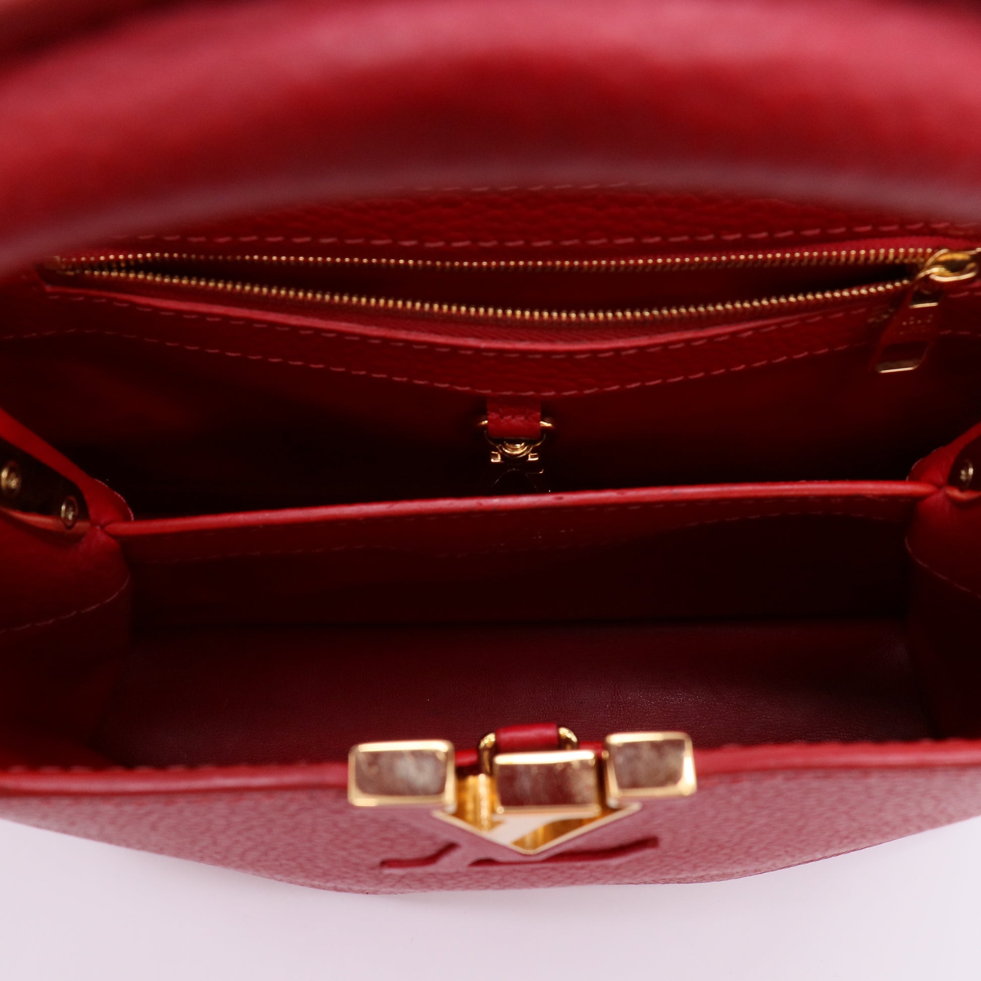 Capucines Bag Leather PM Twins LDZ251