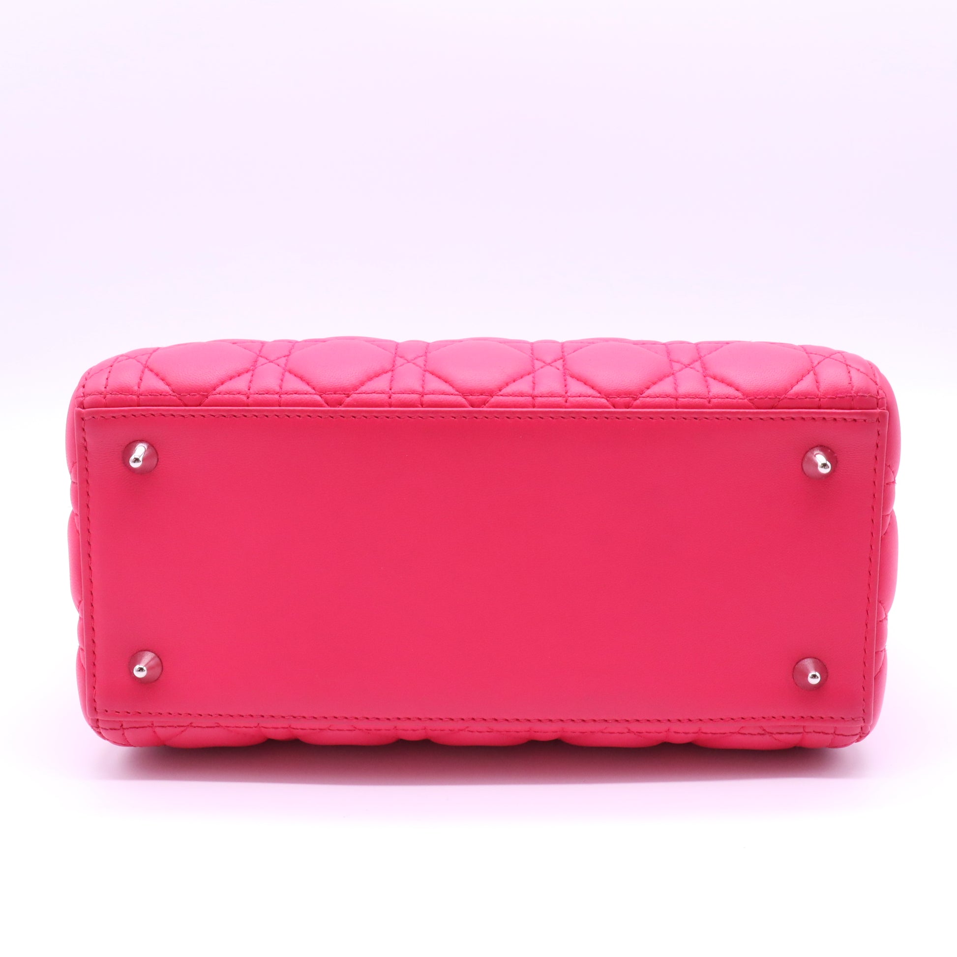Lady Dior Bag Cannage Quilt Lambskin Medium  B21582