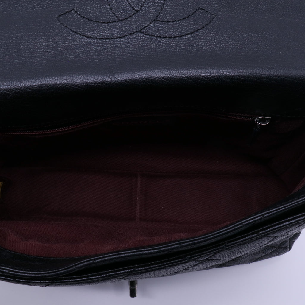Double Carry Chain Waist Bag Quilted Goatskin Twins LDJ3999