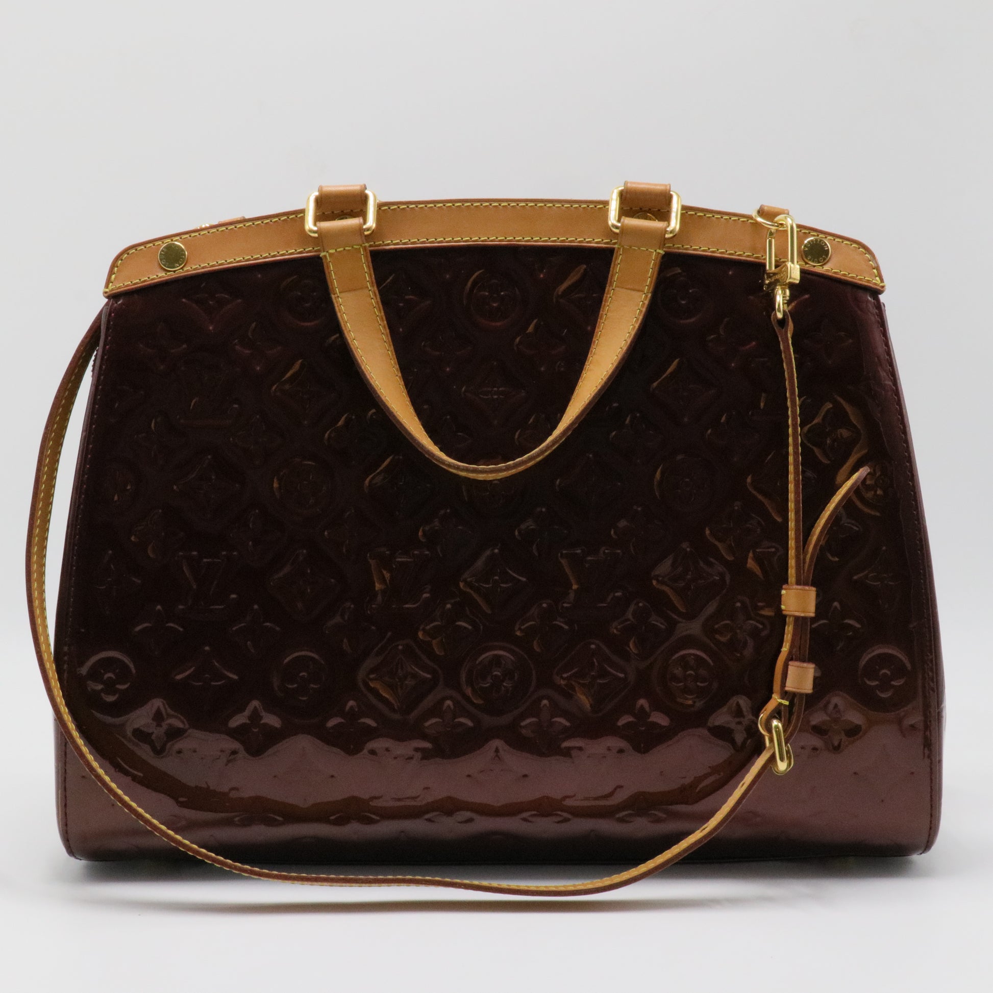 Brea Handbag Monogram Vernis MM