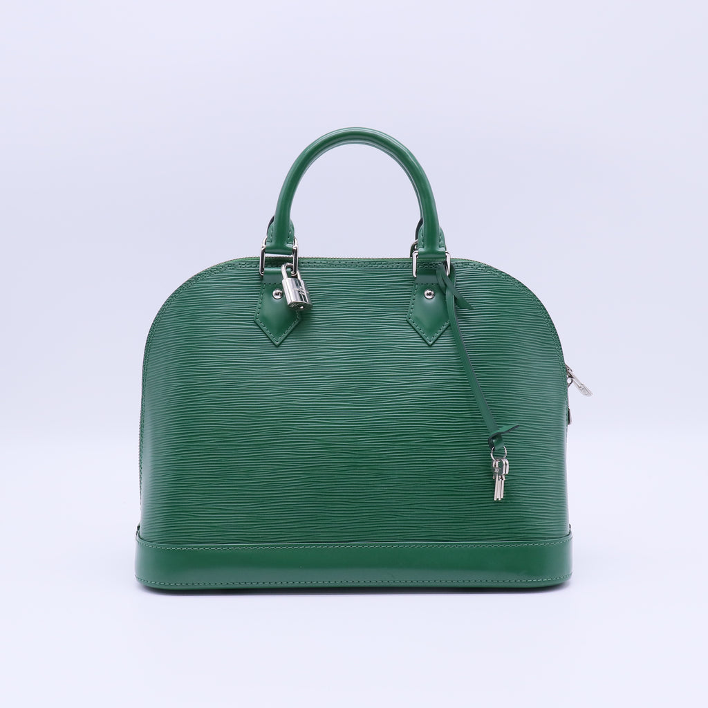 Louis Vuitton Menthe Epi Leather Alma PM Bag twins LDJ4023