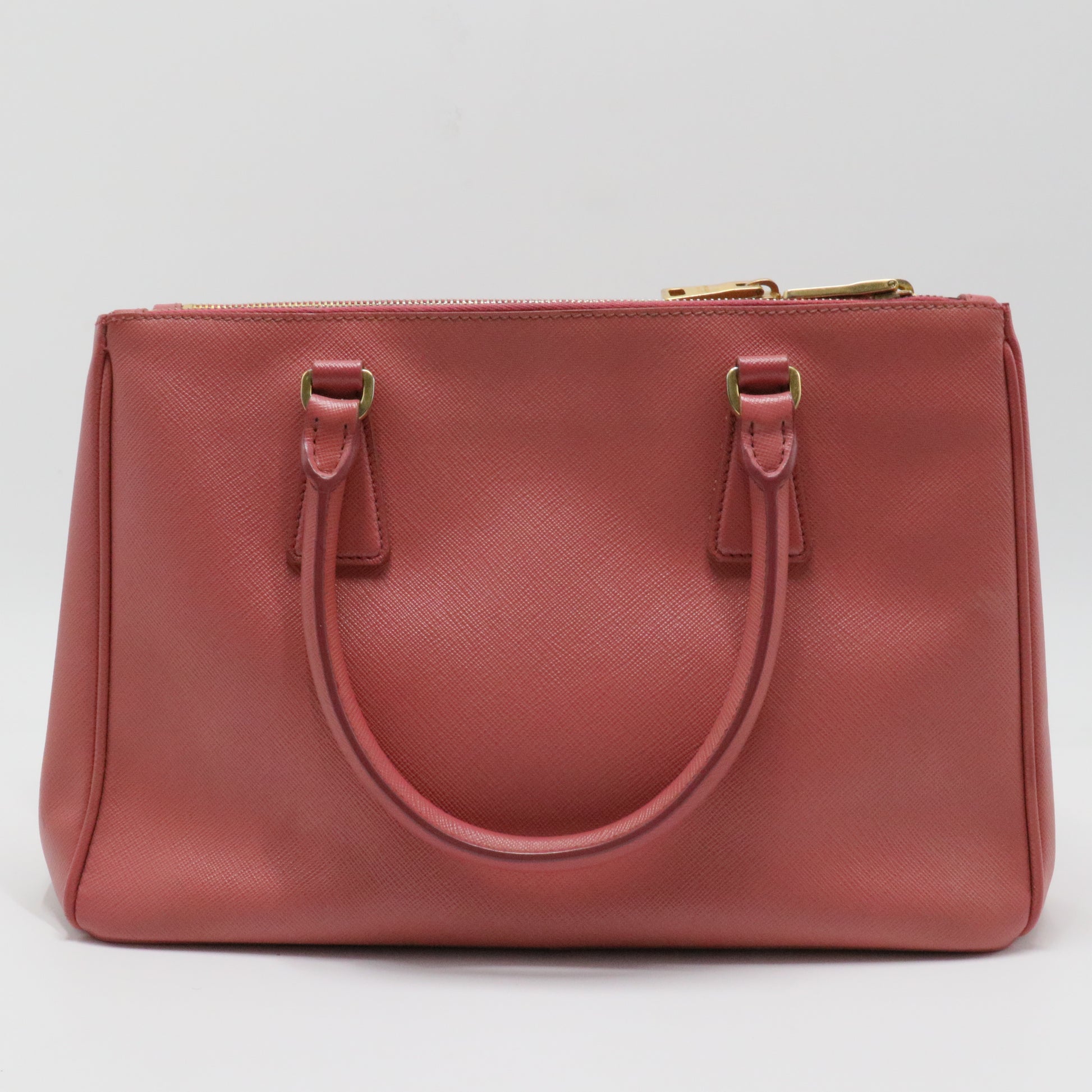 Galleria Double Zip Tote Saffiano Leather Small