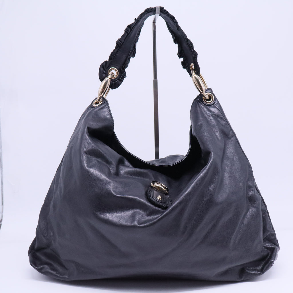 Calfskin Large Sabrina Hobo Bag B21095