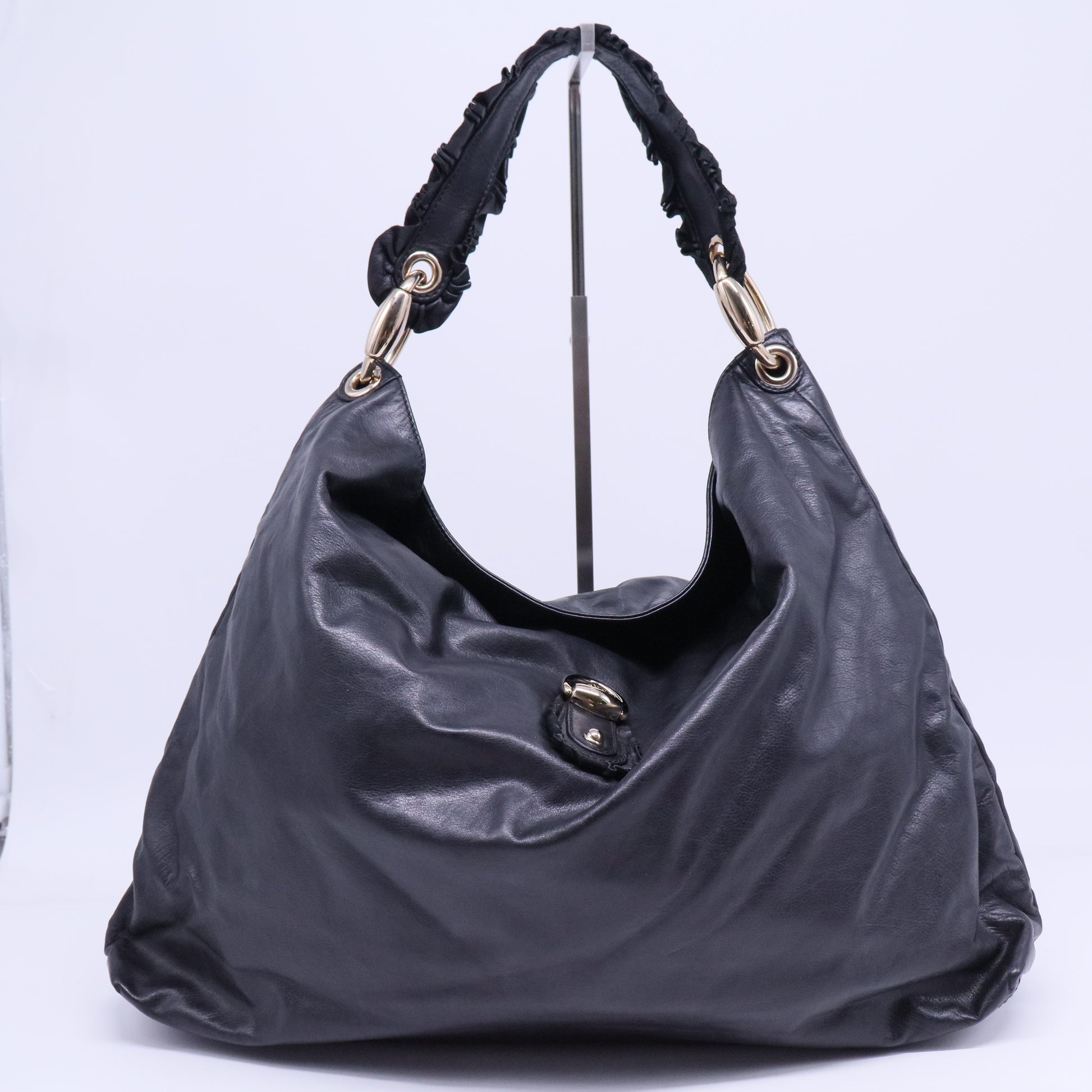 Calfskin Large Sabrina Hobo Bag B21095
