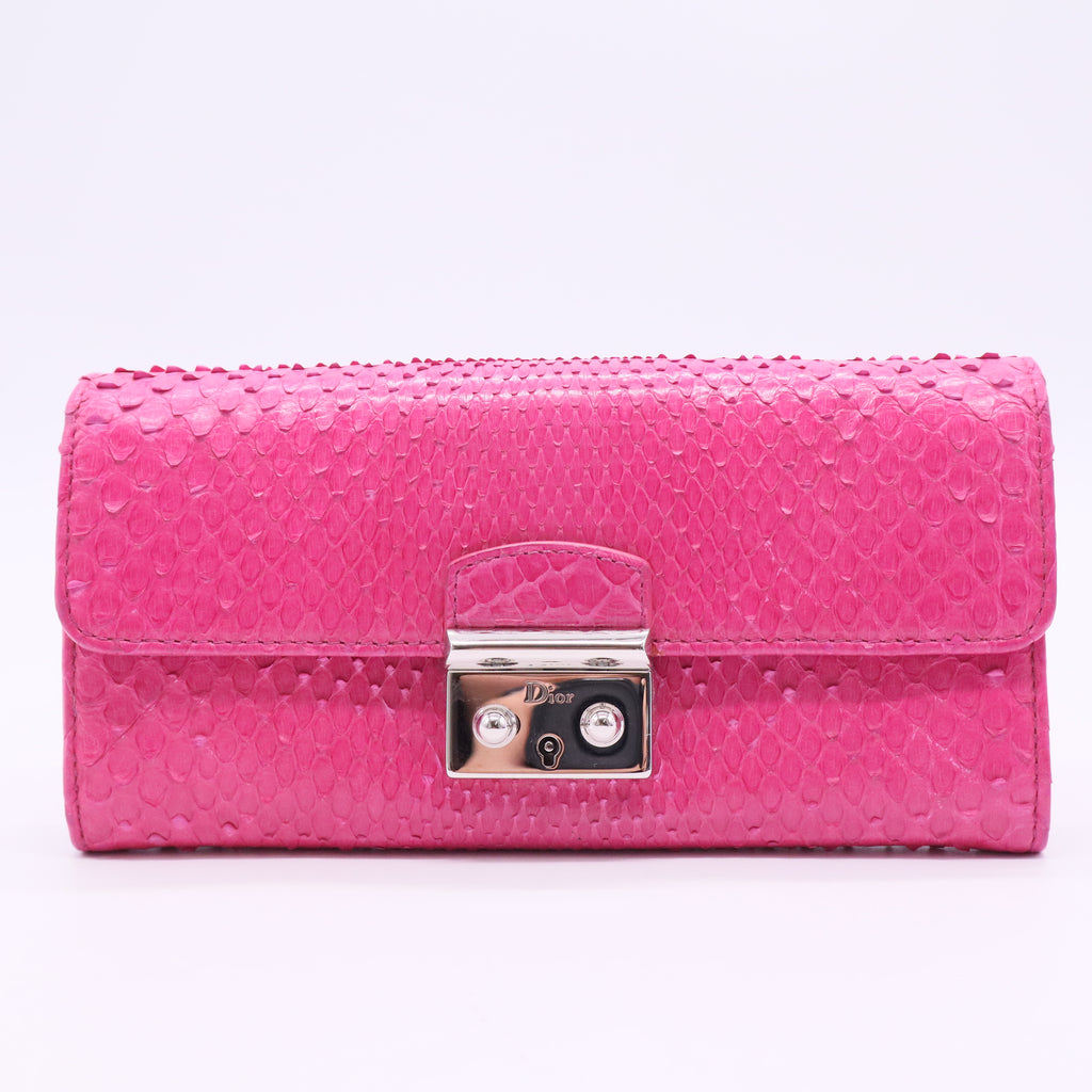 Miss Dior Python Flap Bag