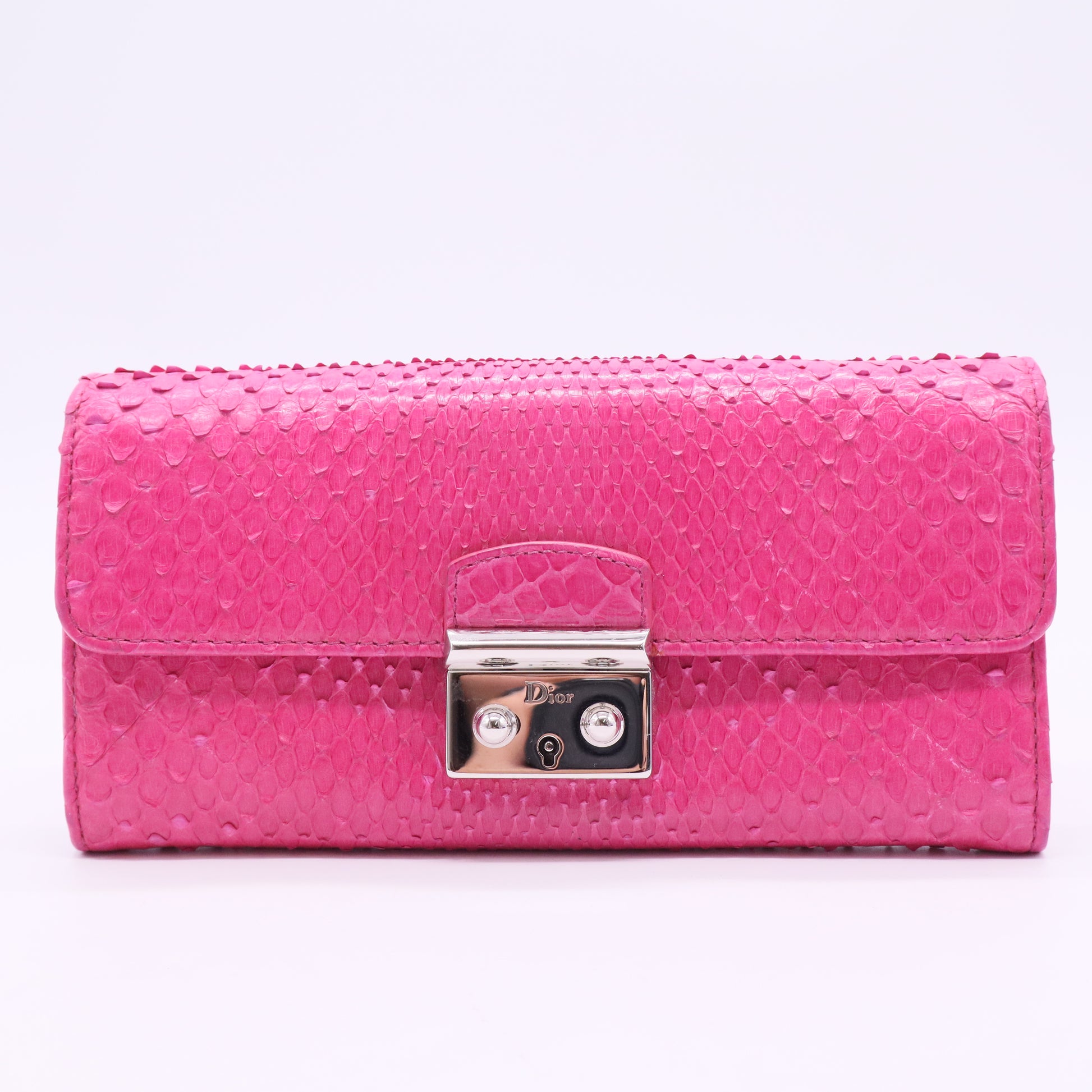Miss Dior Python Flap Bag