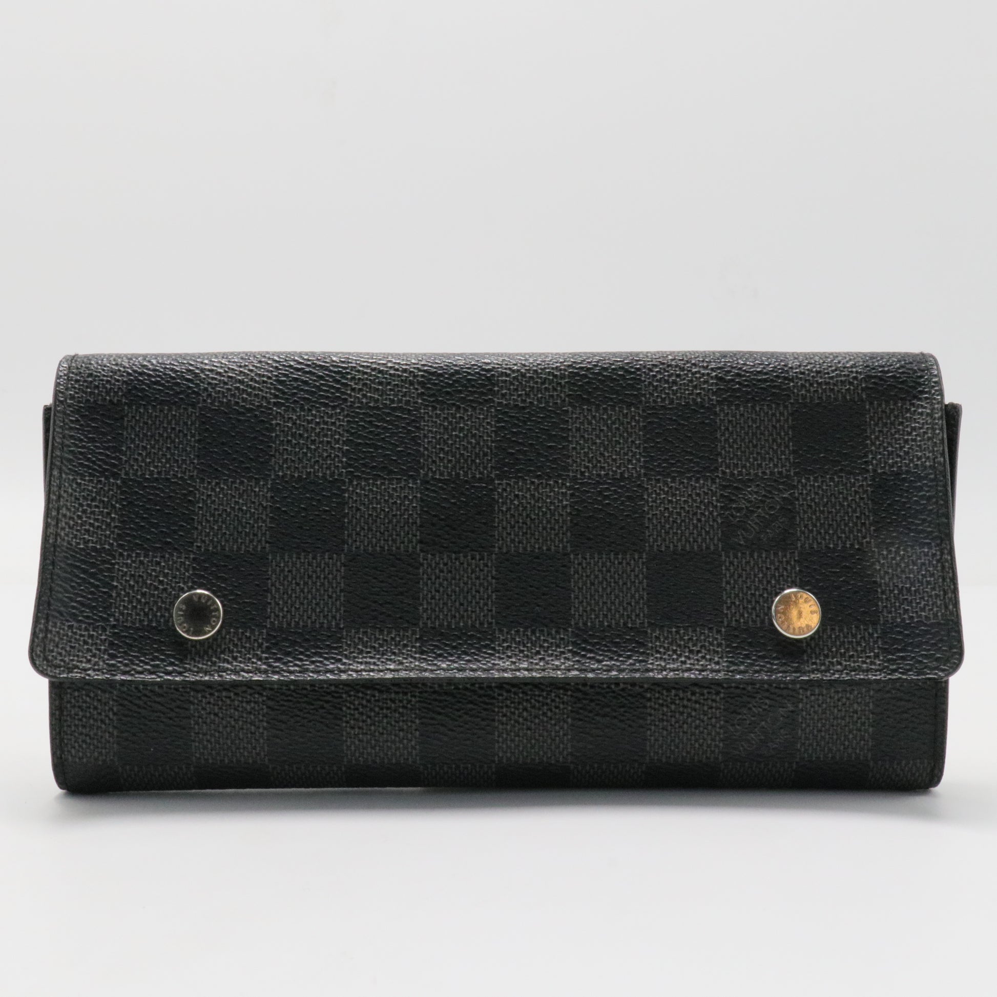 Damier Graphite Portefeuille Long Modulable Wallet