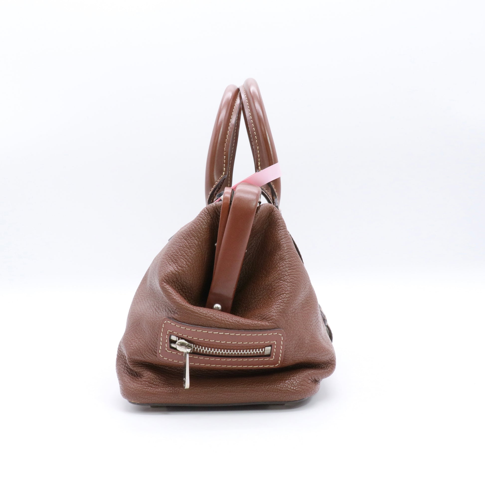 Brown Suhali Leather L'Ingenieux PM Bag twins