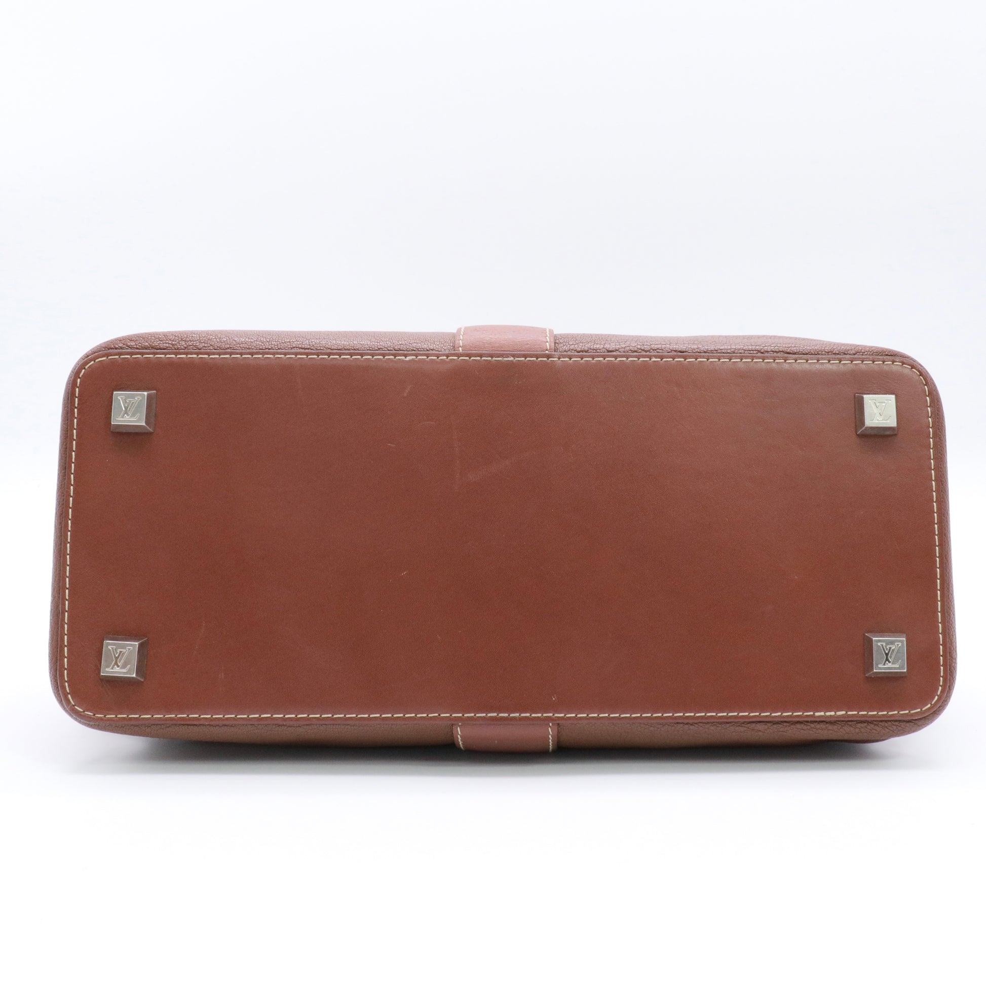 Brown Suhali Leather L'Ingenieux PM Bag twins