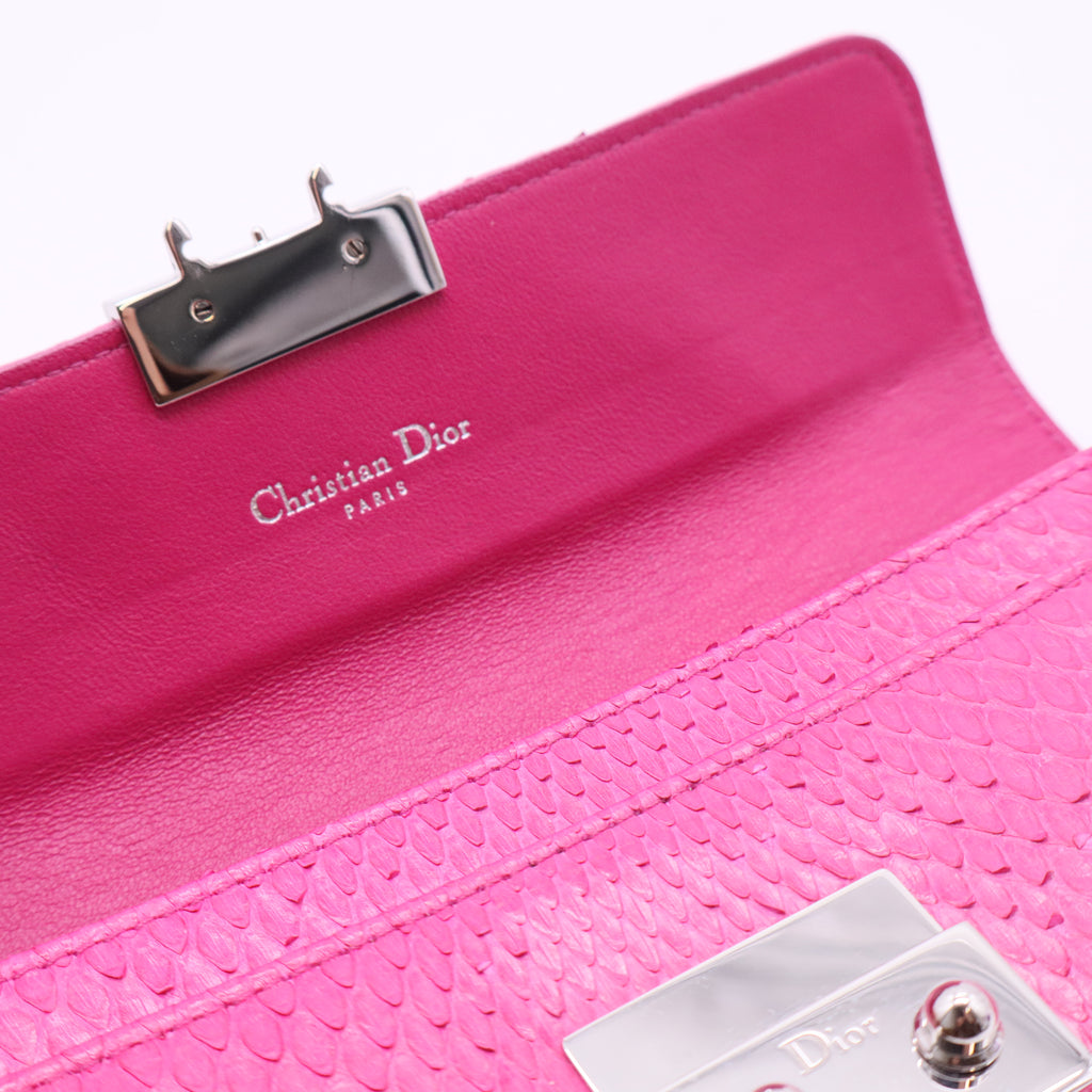 Miss Dior Python Flap Bag