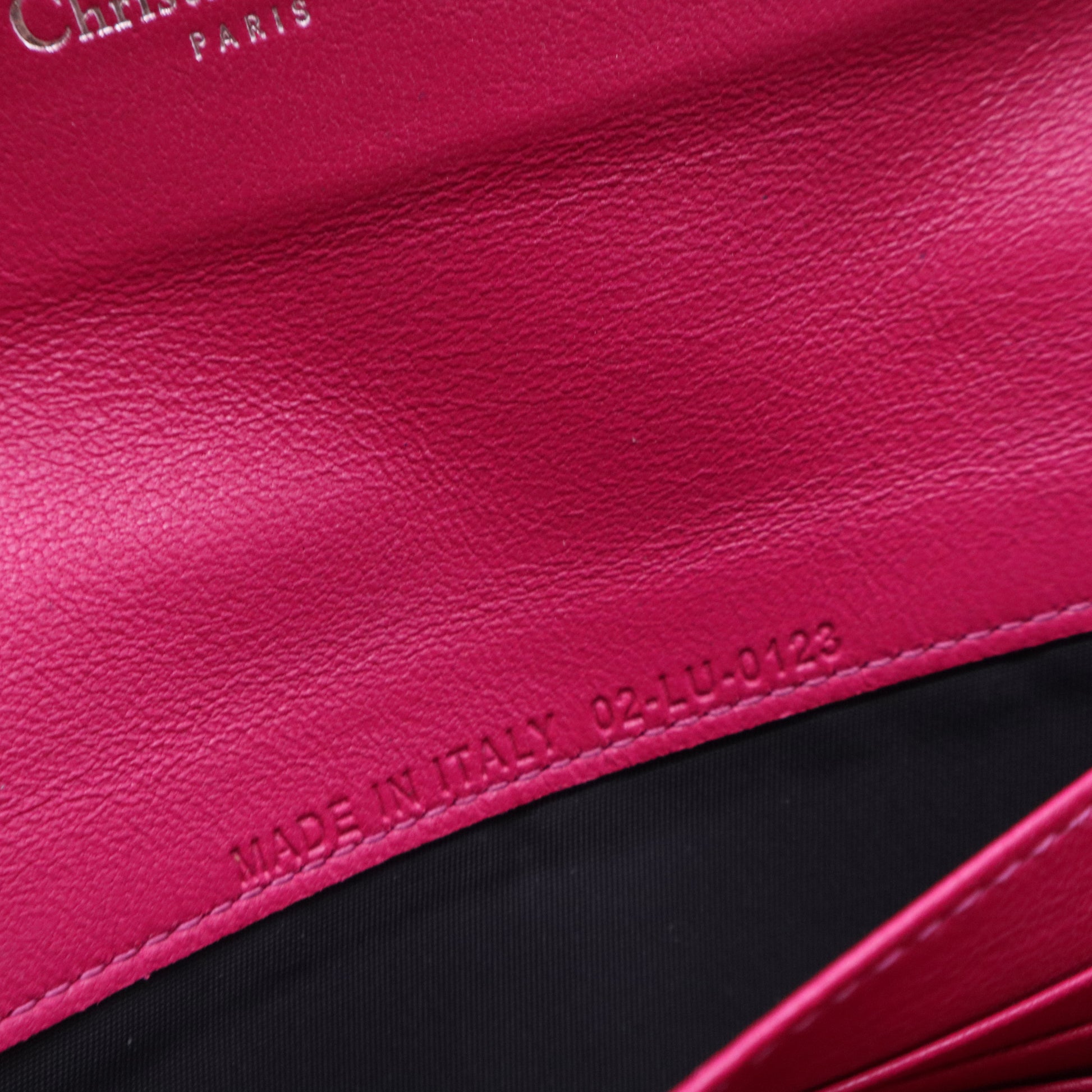 Miss Dior Python Flap Bag